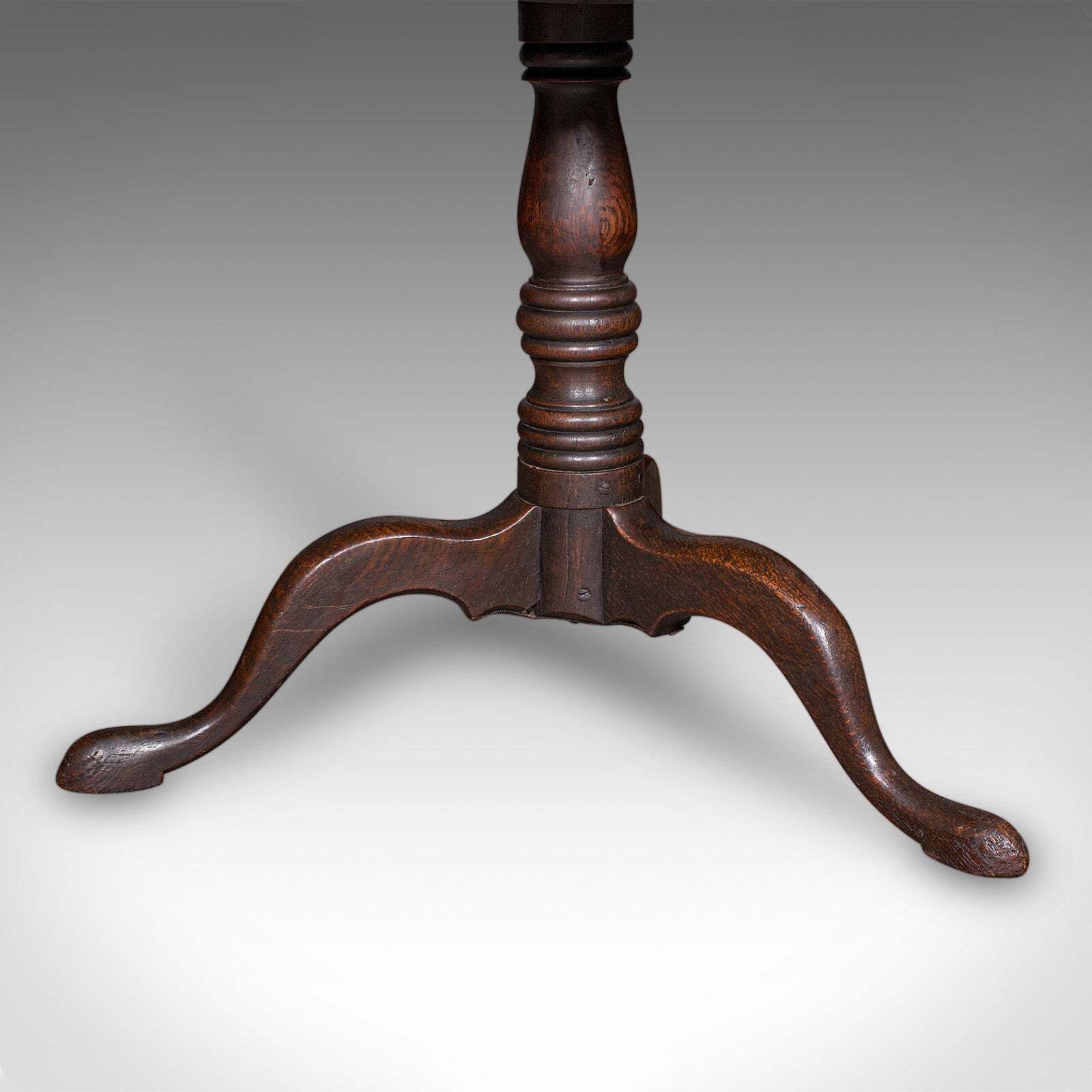 3009.0 Antique Tarot Parlour Table, English, Oak, Zodiac Carving, Victorian, Circa 1870 photo