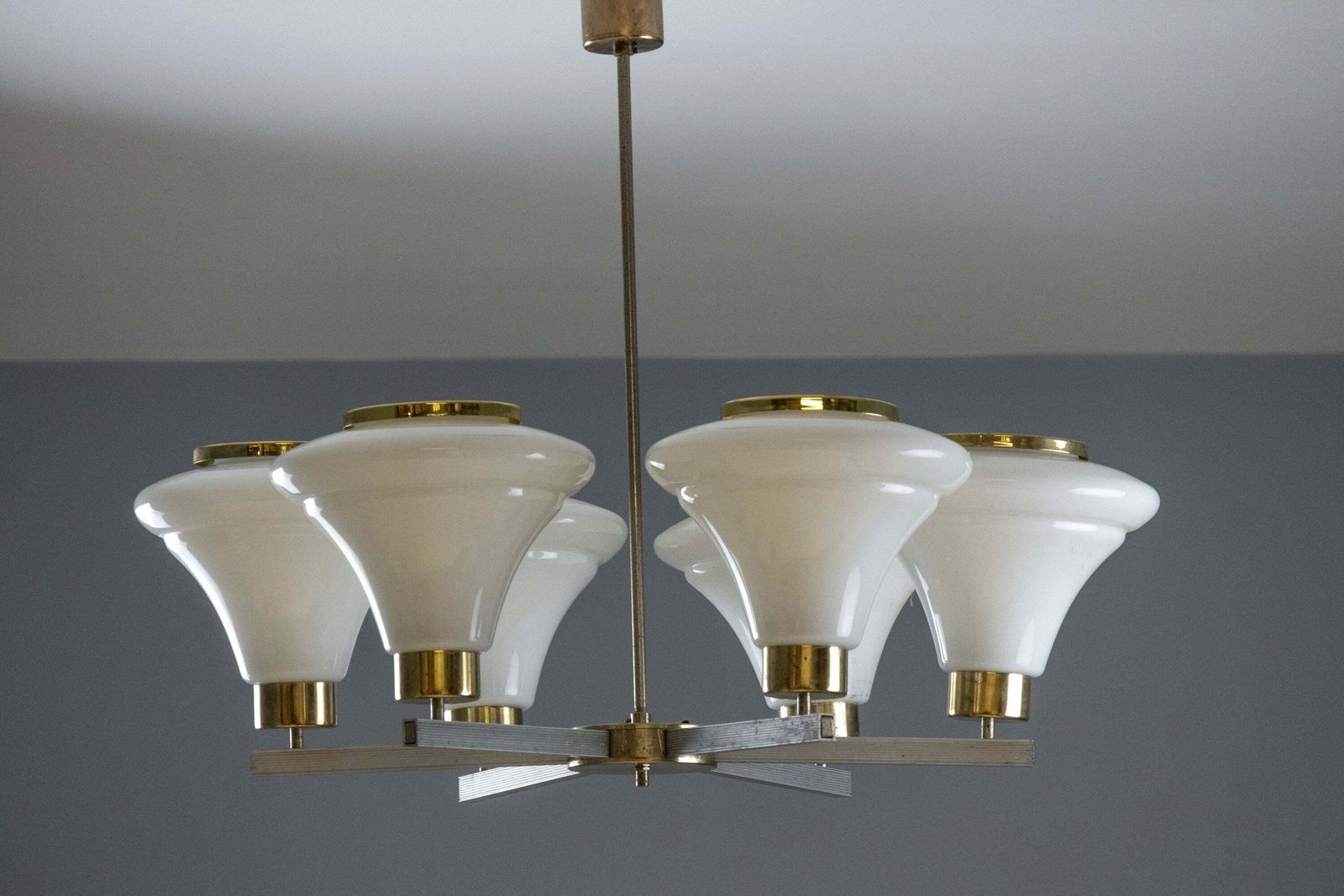 Chandelier, Josef Hůrka, 1960s, Czechoslovakia photo vinterior
