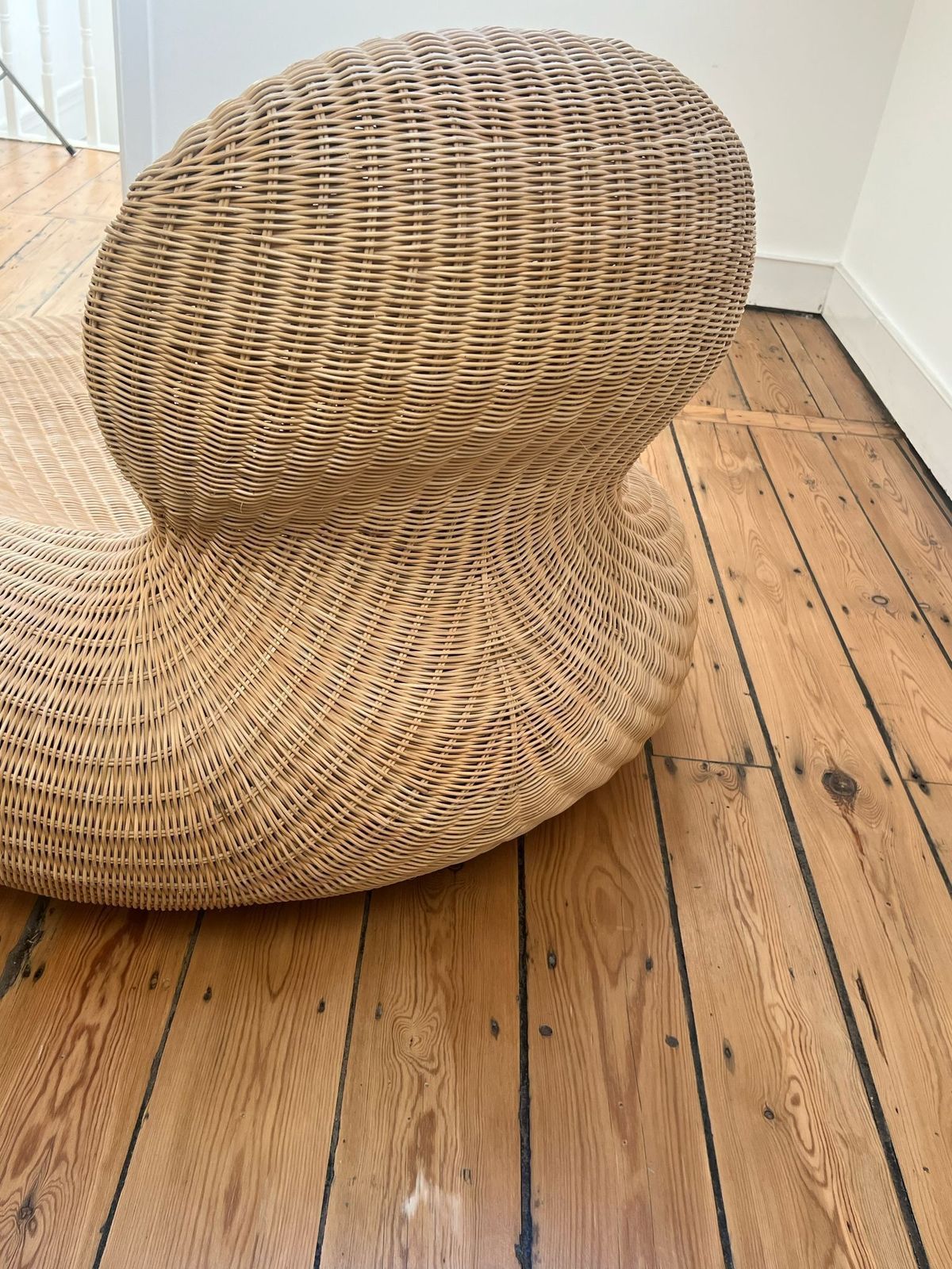 Ikea Produced Storvik Rattan Cane Wicker Lounge Chair By Carl öjerstam, 2000's photo 800.0