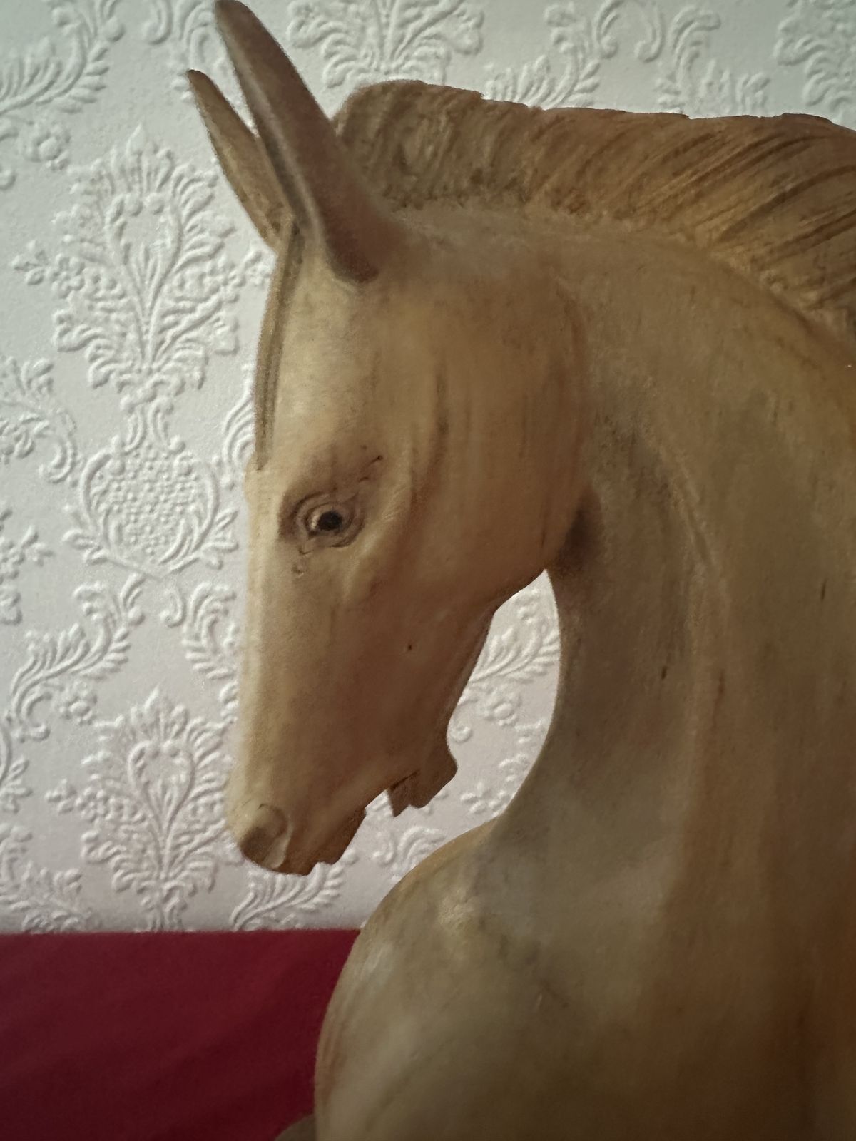 Unique Hand Carved Wooden Horse’s Head
