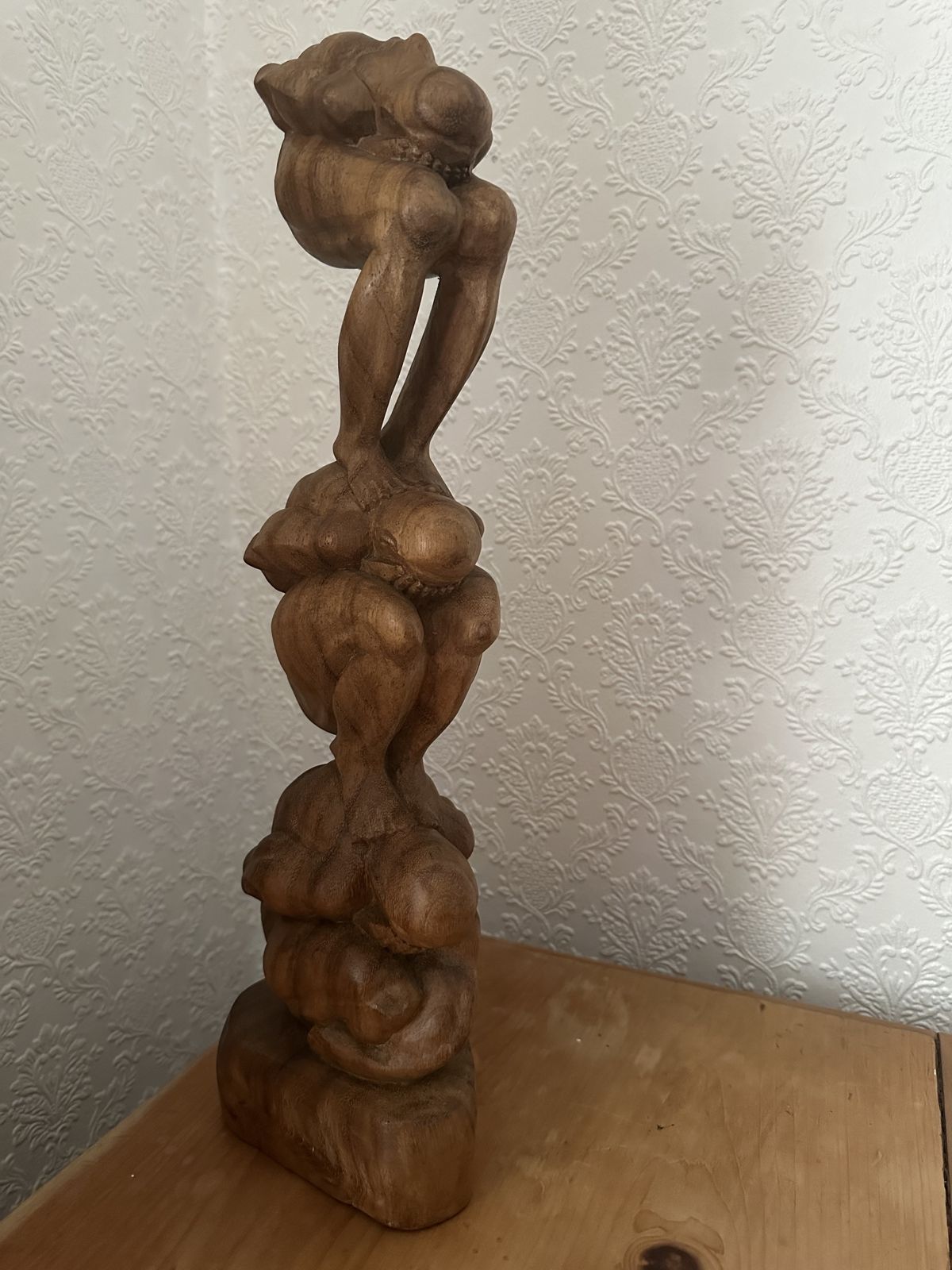 Hand Carved Weeping Buddhas Meditation Statues Made In Thailand photo for sale