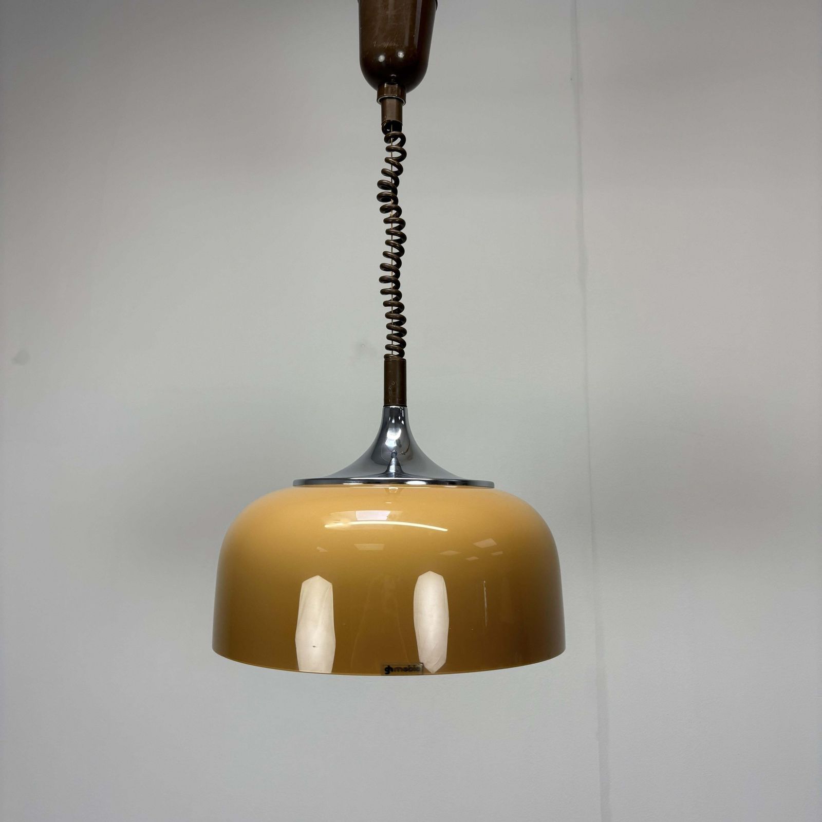 Mid Century Pendant By Meblo, Harvey Guzziny, 1970s, Italy photo buy