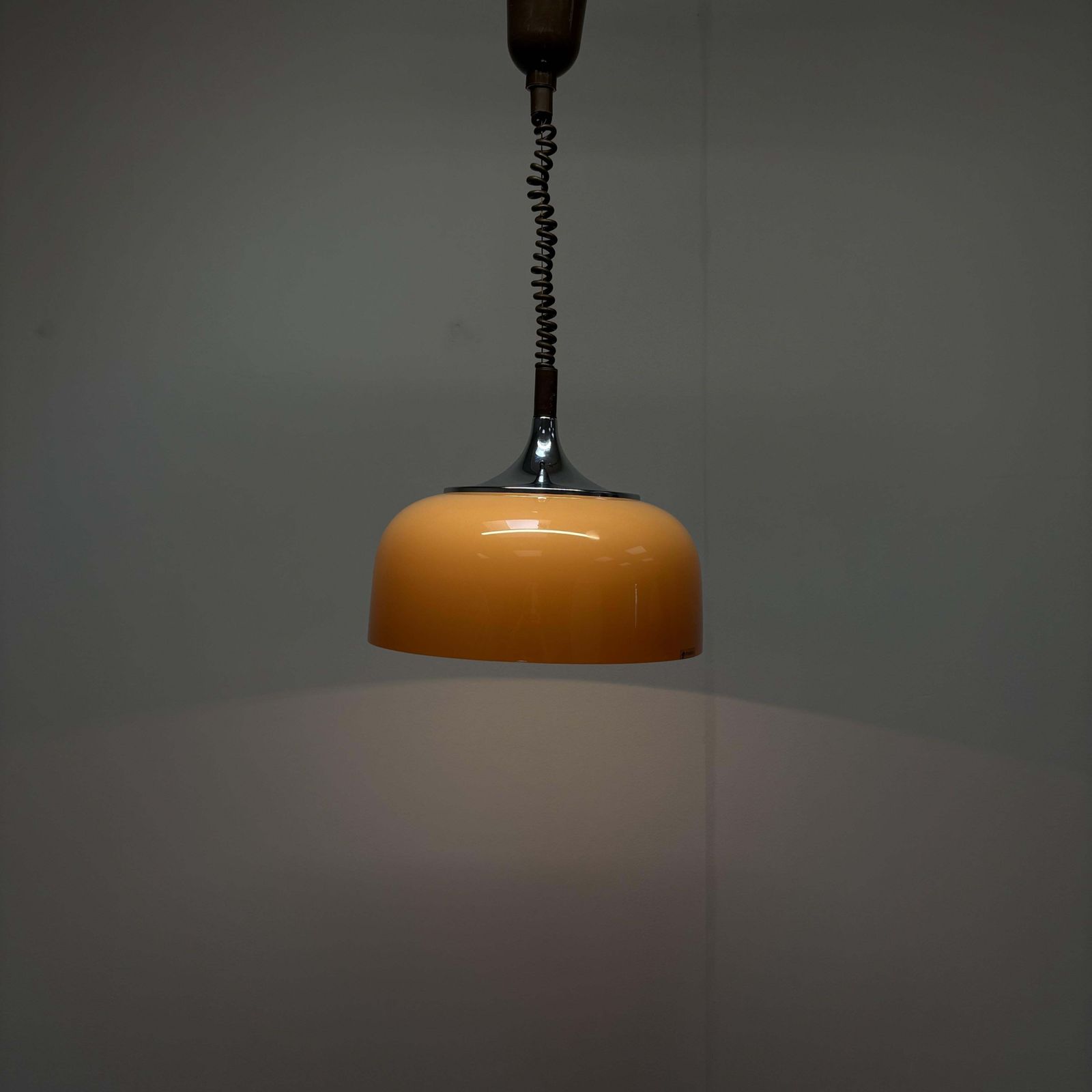 photo for sale Mid Century Pendant By Meblo, Harvey Guzziny, 1970s, Italy