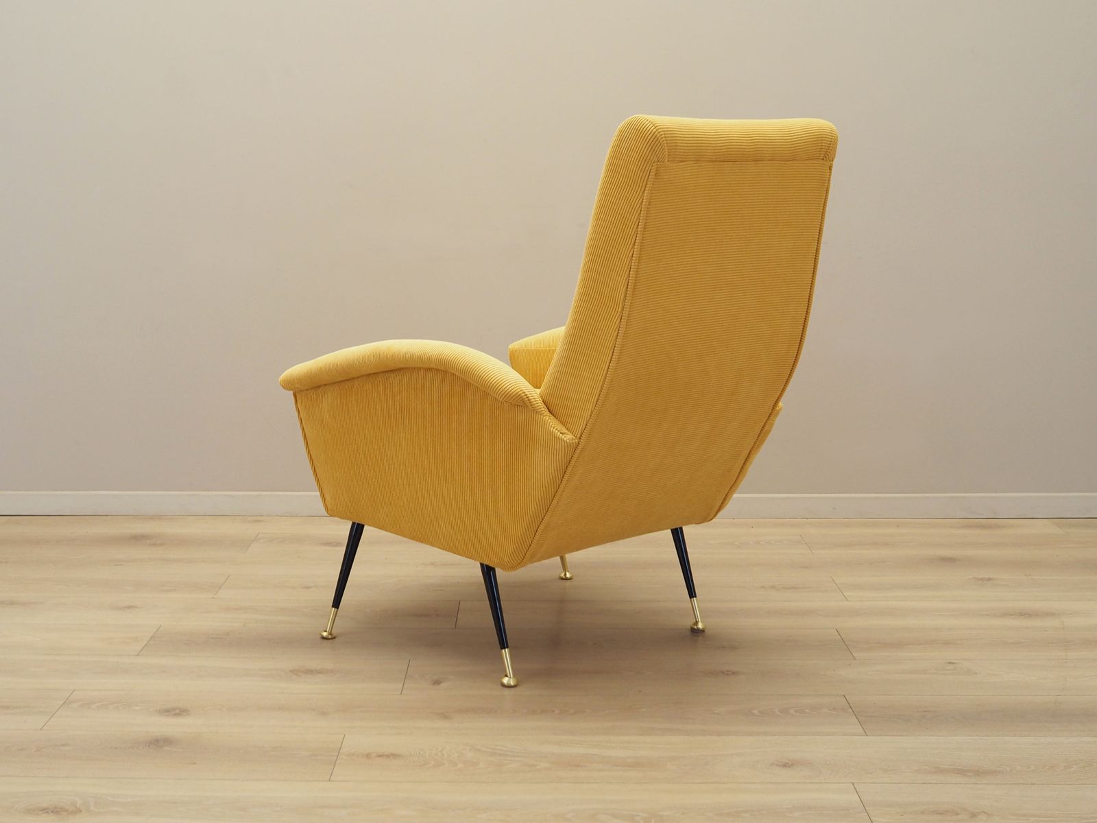 Gele Fauteuil, Italiaans Design, Jaren 1970, Productie: Italië photo vinterior