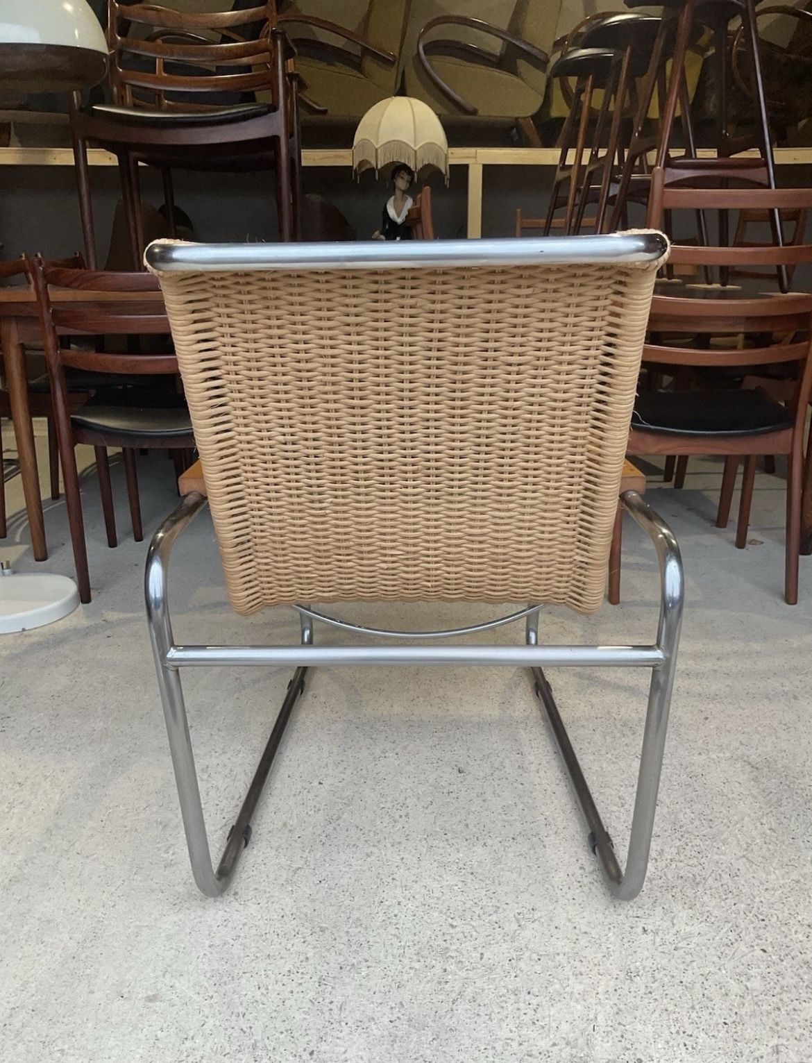 photo furniture Bauhaus Design Armchair, Model B35, Designed By Marcel Breuer For Thonet 1929