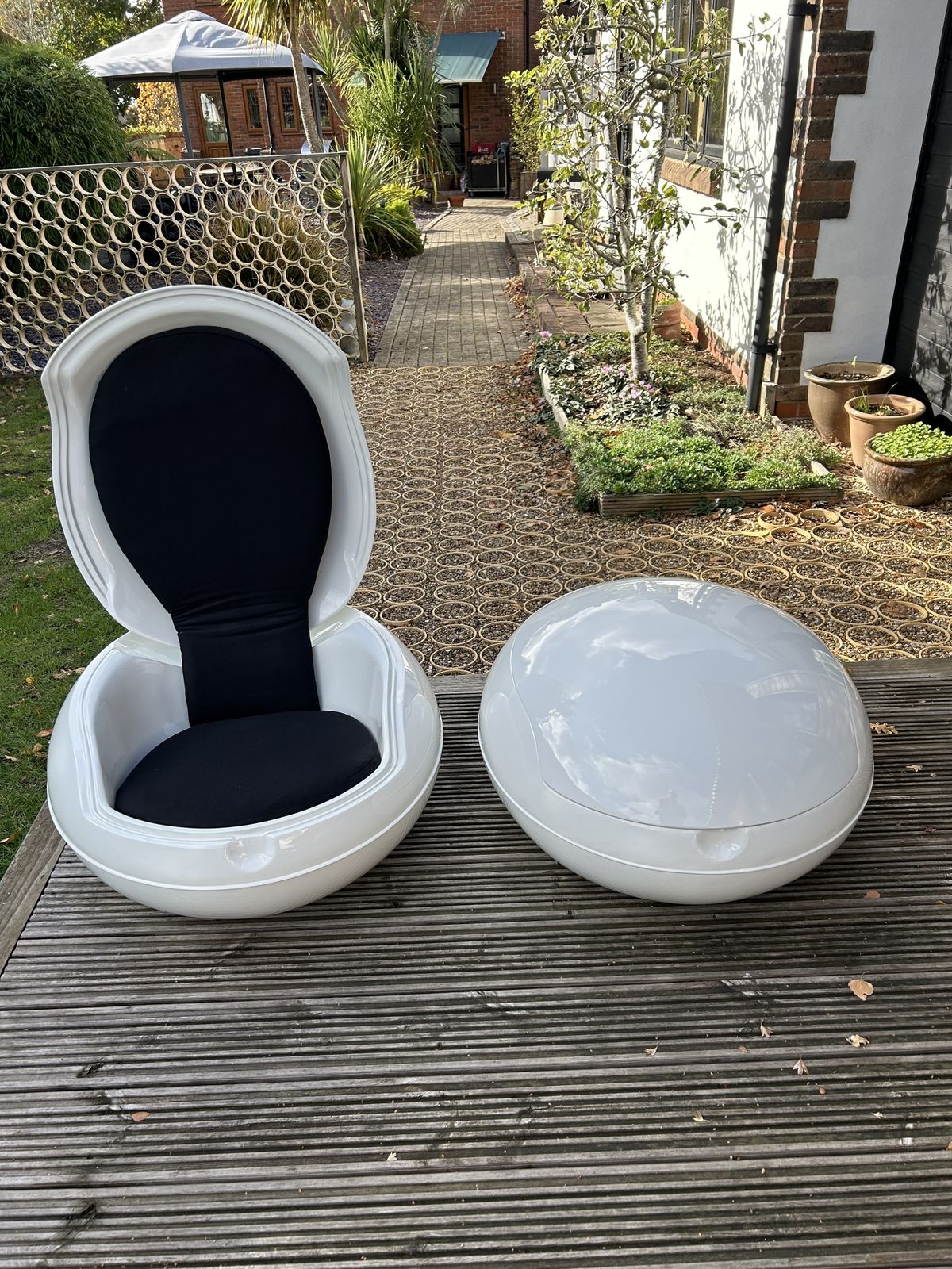 Garden Egg Chair By Peter Gychy photo for sale