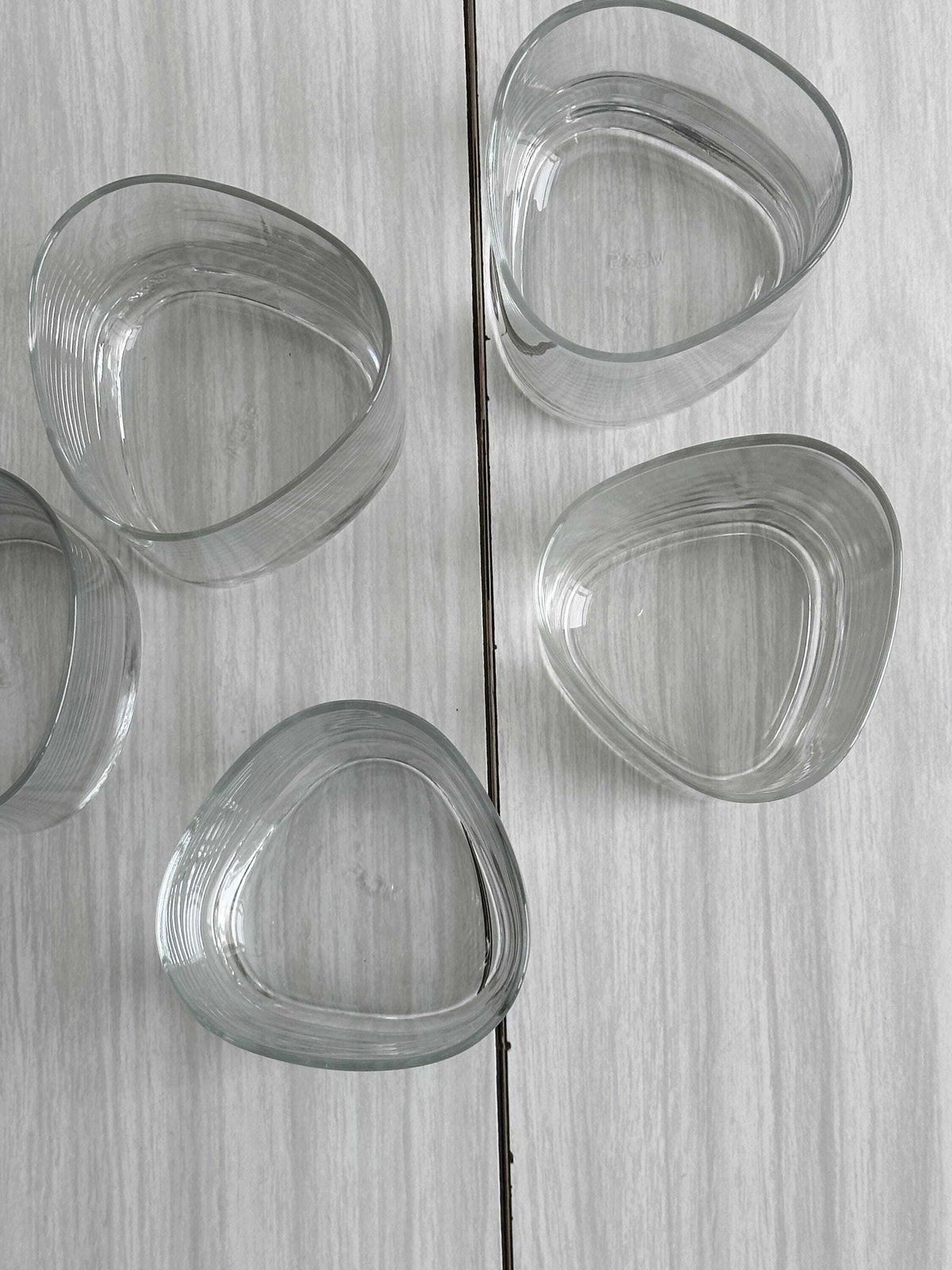 Set Of 5 Transparent Glass Whisky Glasses, Classic And Timeless Design, Perfect For Tasting, The Art Of Entertaining, Aperitif Gift photo Home Decor