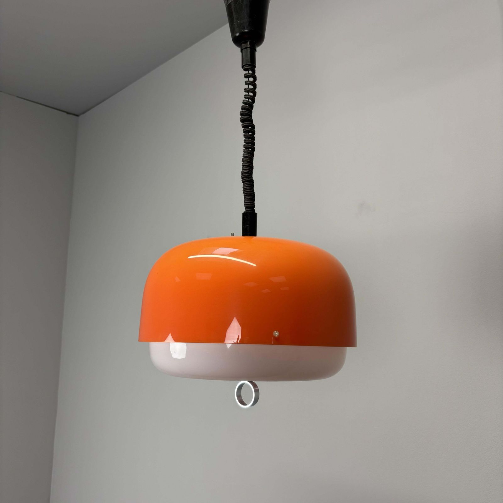 Mid Century Pendant Medusa By Luigi Massoni For Guzzini, 1970s, Italy photo for sale