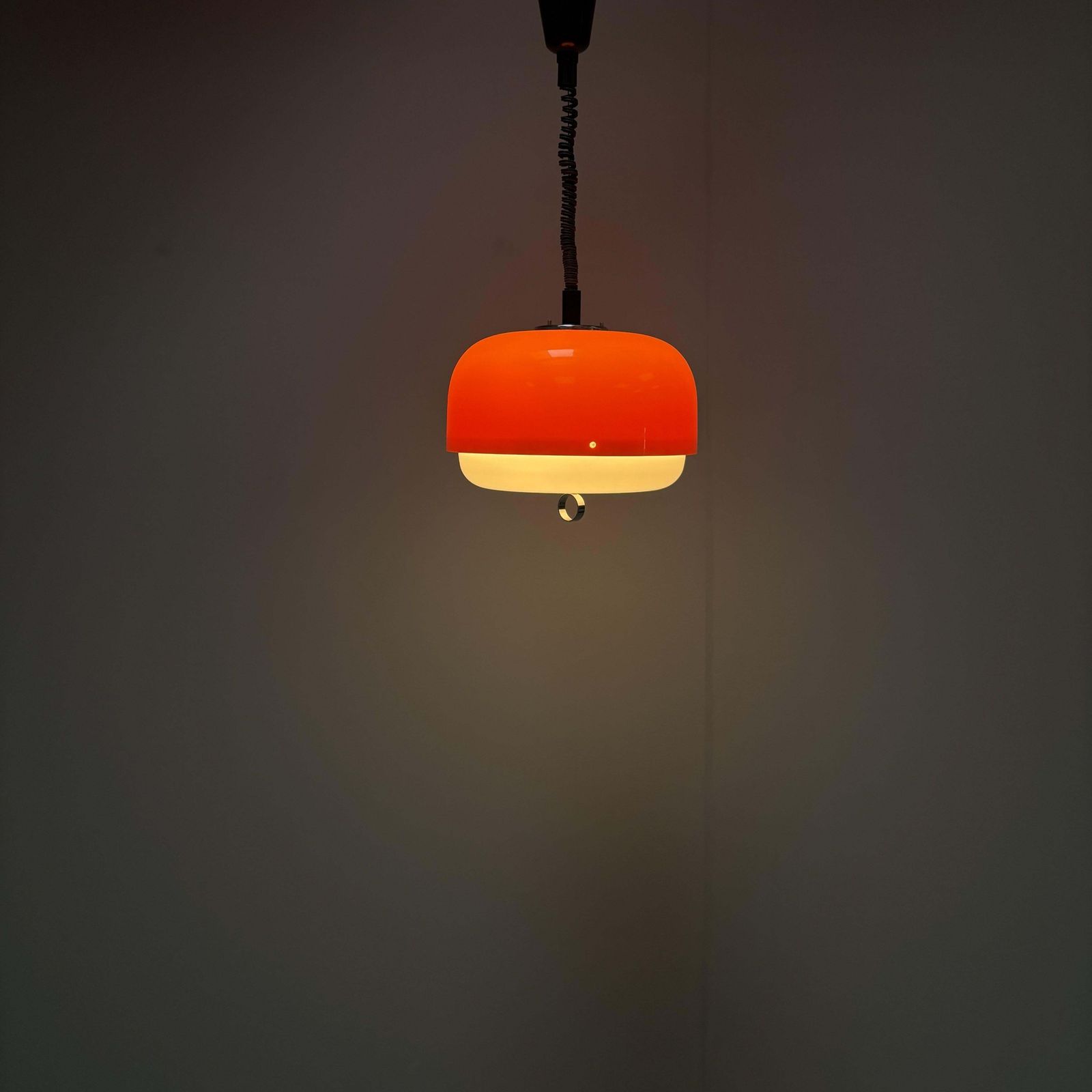 Lighting Mid Century Pendant Medusa By Luigi Massoni For Guzzini, 1970s, Italy photo