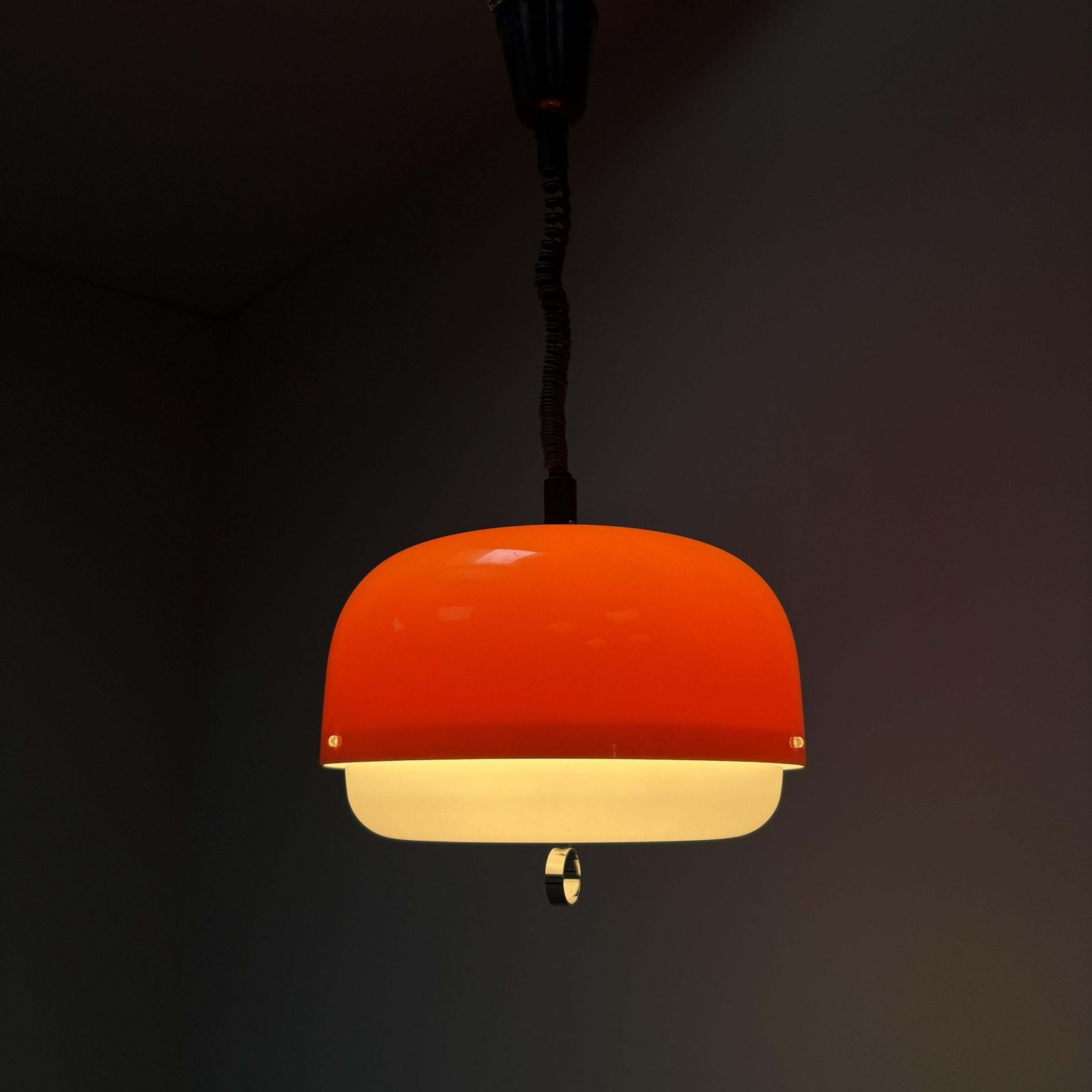 photo vinterior Mid Century Pendant Medusa By Luigi Massoni For Guzzini, 1970s, Italy