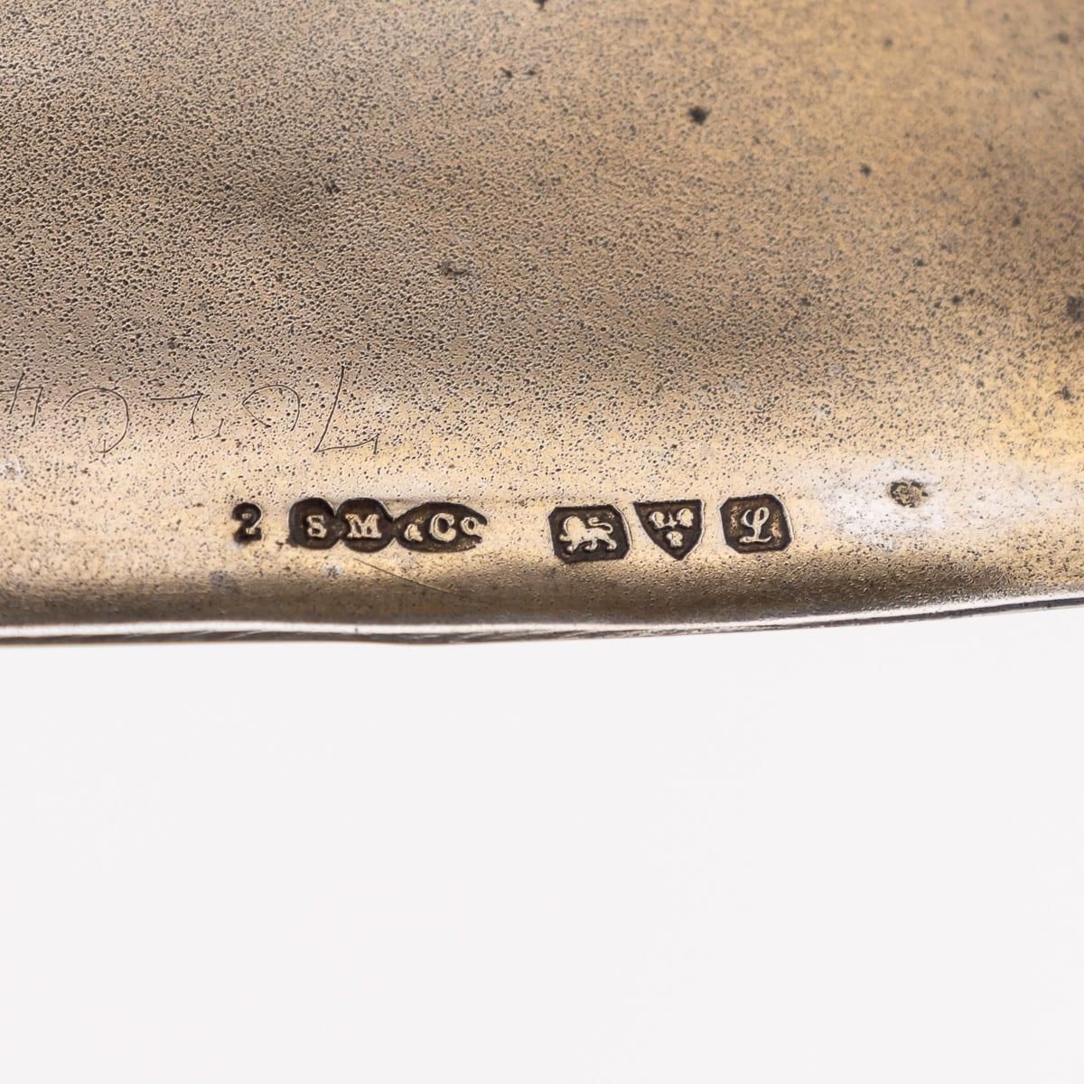 713.0 Antique 20thc English Solid Silver & Gold Business Card Case, Chester C.1911 photo