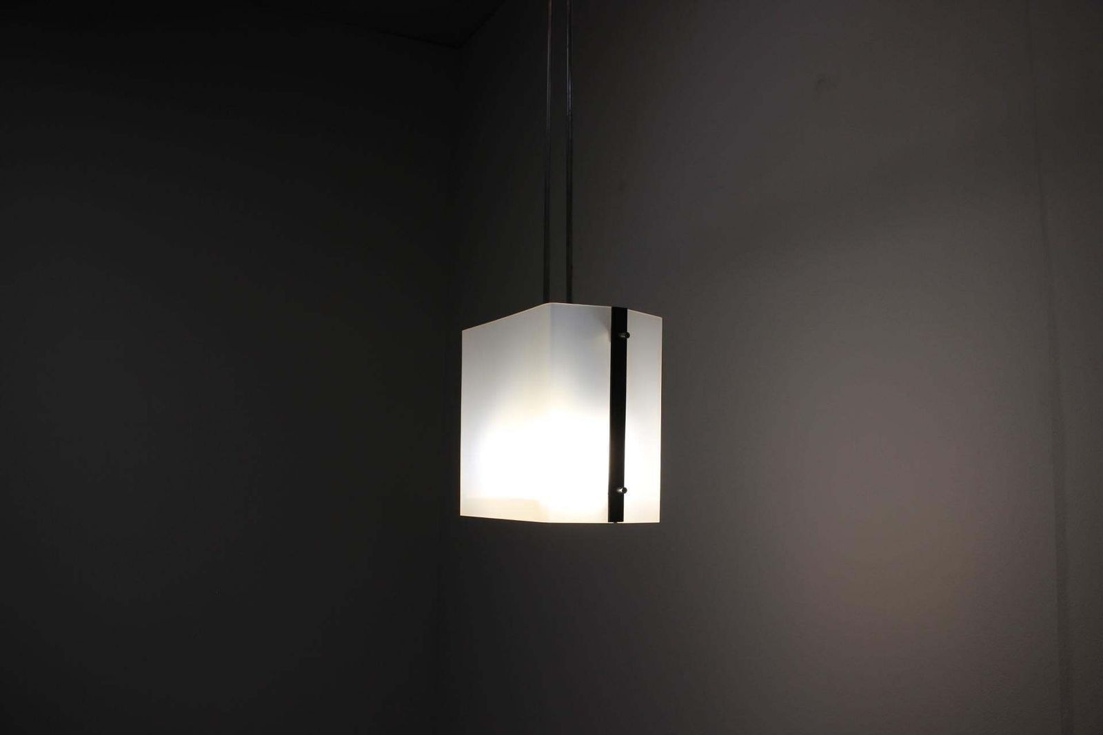 Verlichting Mid Century Geometrische Hanglamp Van Lidokov, Jaren 1970, Tsjecho Slowakije photo