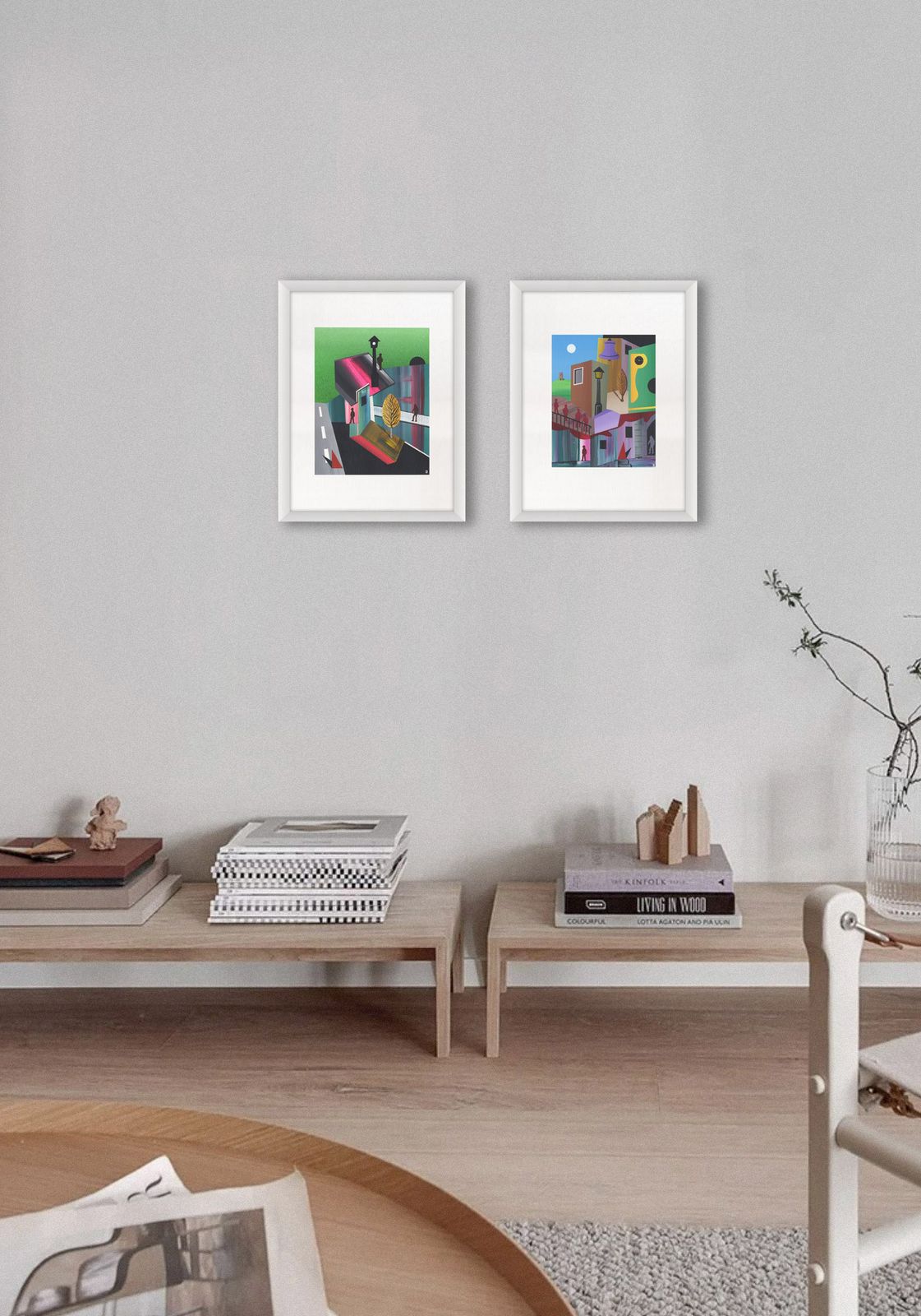 Amazing Virtuoso Paint By Acclaimed British Outsider Surrealist photo 275.0