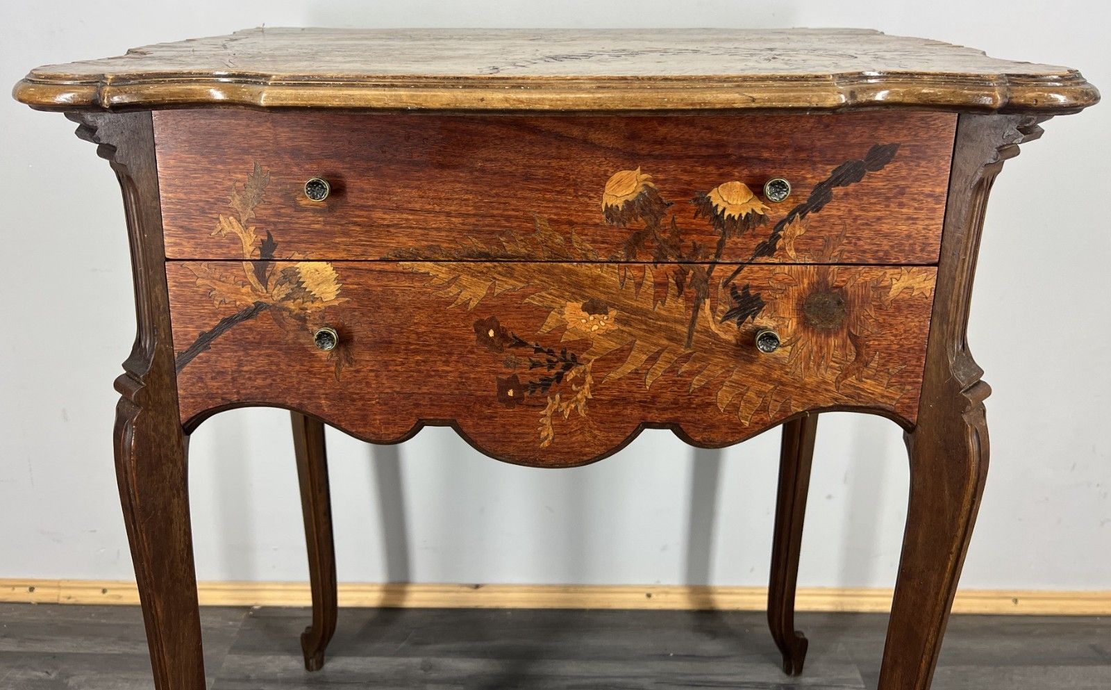 Cabinet Vintage French Louis XVI Style Oak Sideboard Carved Cupboard Lot 4290 photo 369.0