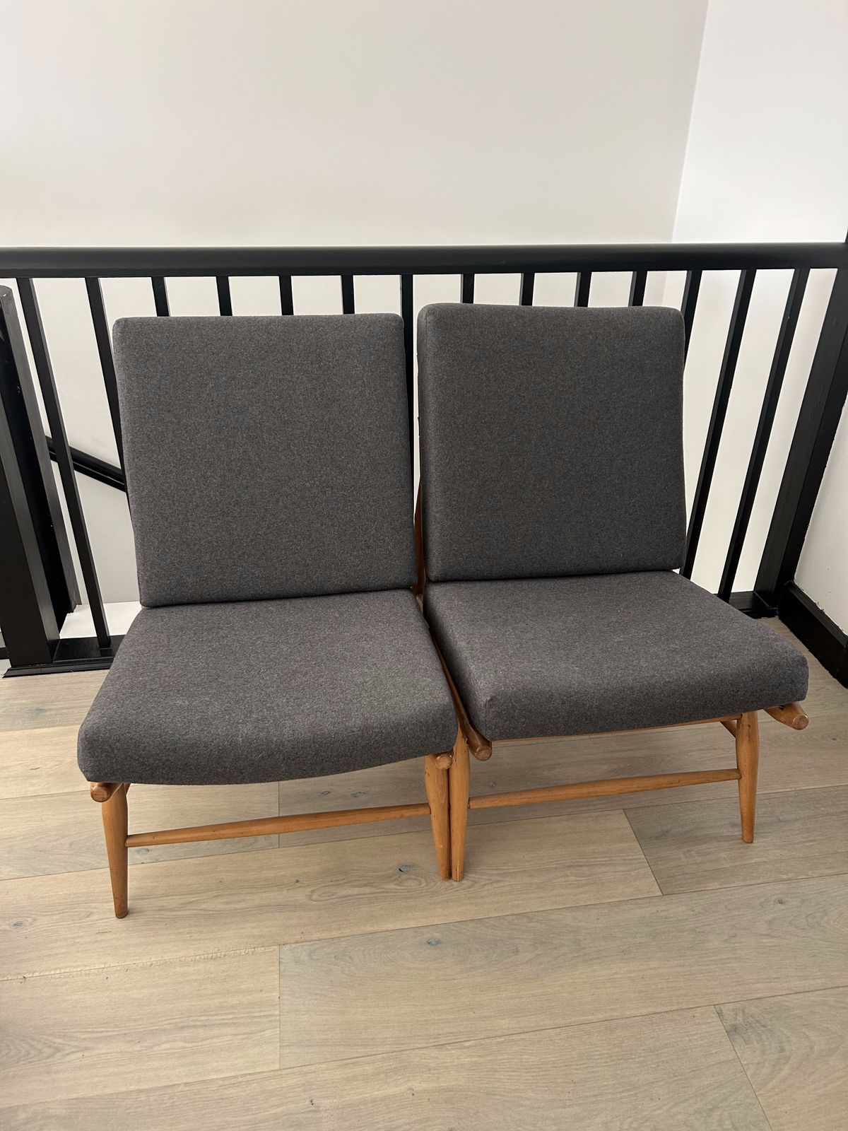 Pair Of Mid Century Ercol 427 Lounge Chairs (Original Vintage 1956) photo furniture