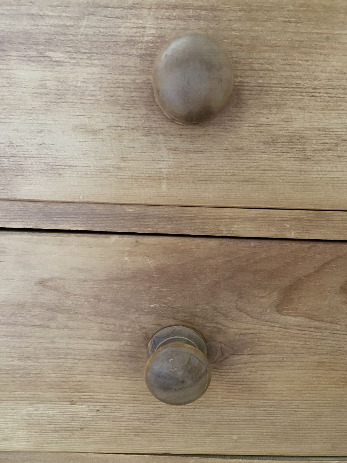 Large Antique Pine Chest Of Drawers photo vintage
