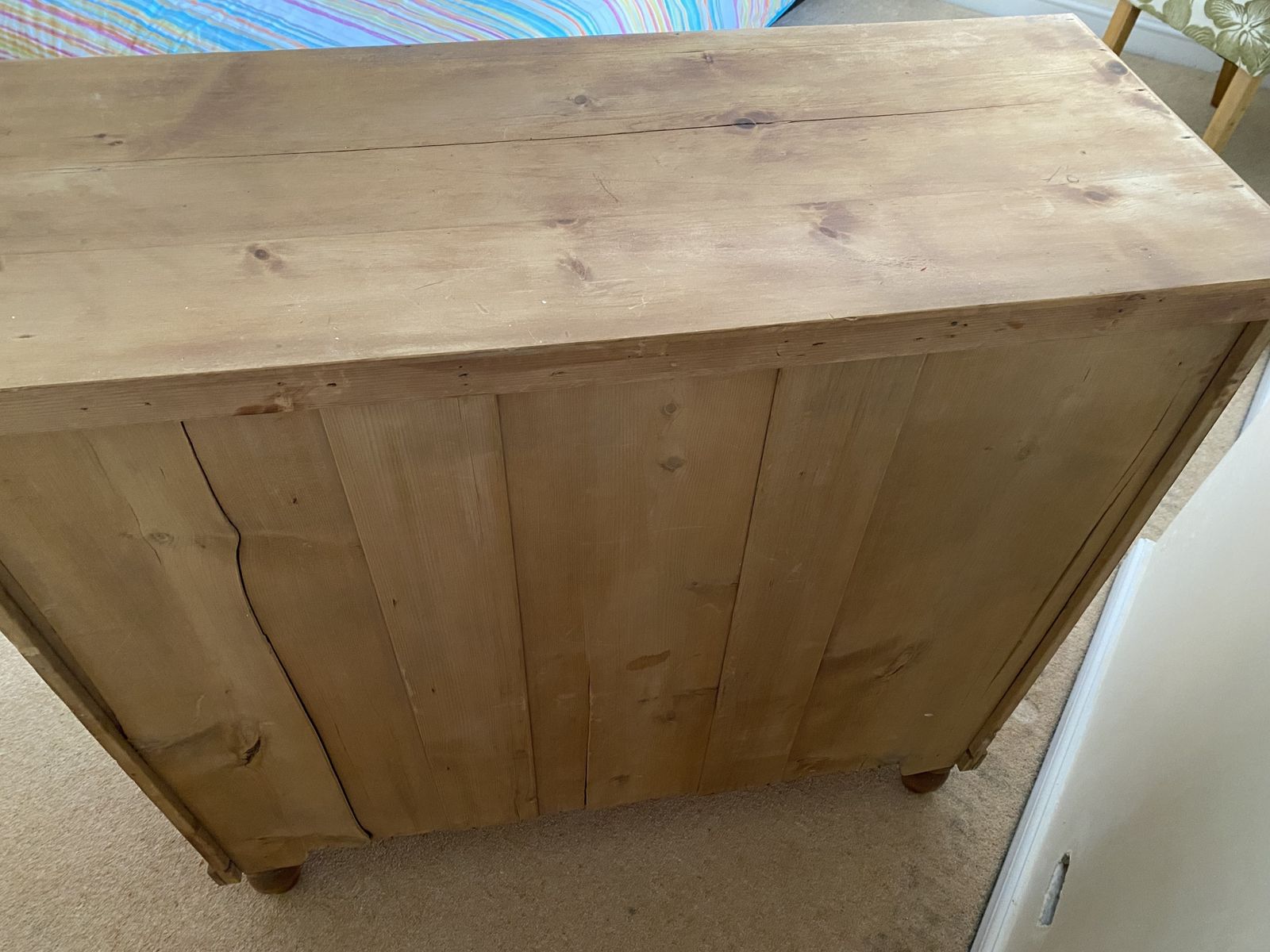 photo furniture Large Antique Pine Chest Of Drawers