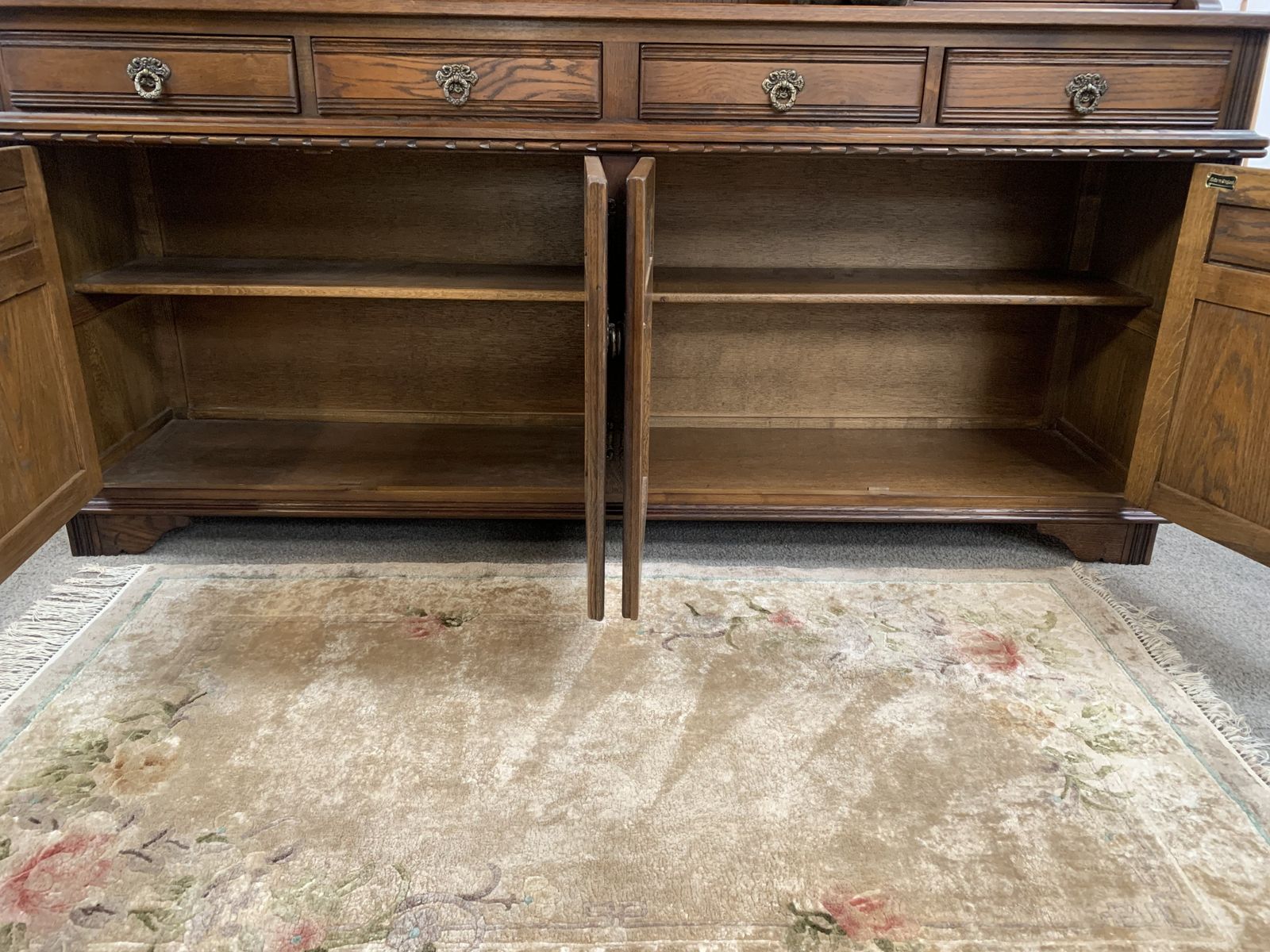 photo furniture Old Charm Sovereign Dresser Sideboard With A Light Oak Finish.