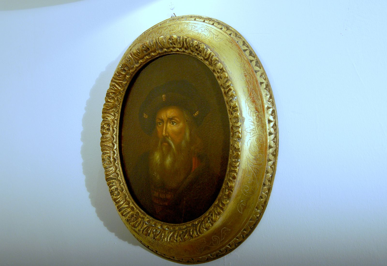 Italian School / Portrait Of A. Vespucci / Oil On Panel 19th Century photo 1800.0