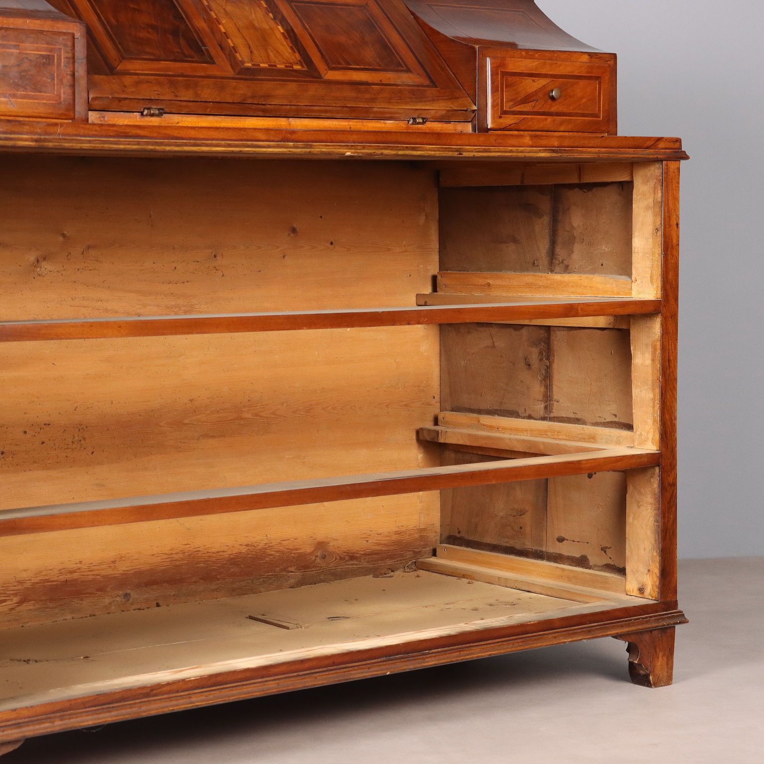 photo for sale Antique Flap Cabinet Maple Bronze 5 Drawers Italy XIX Century