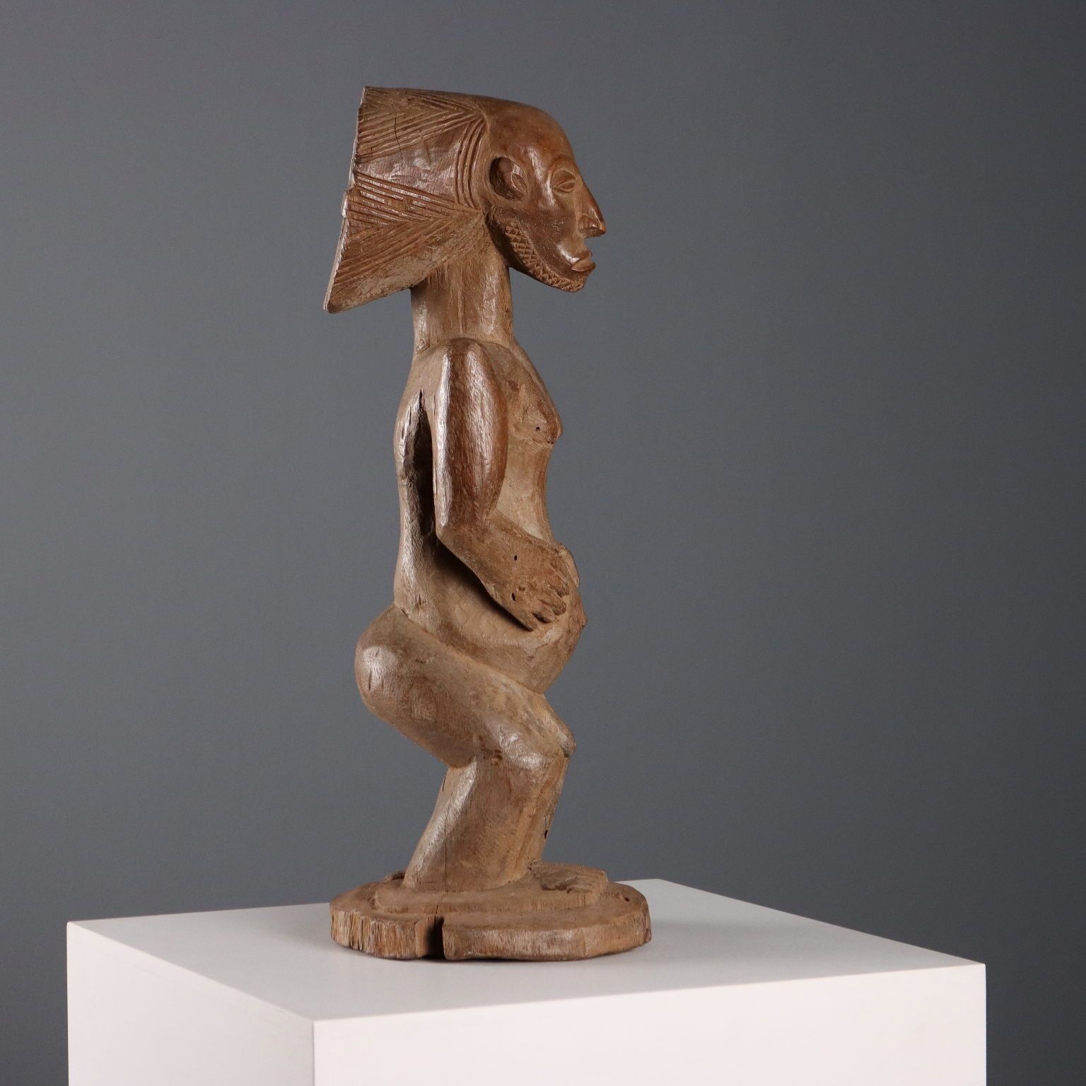Figura Di Antenato Scultura In Legno Arte Hemba photo buy