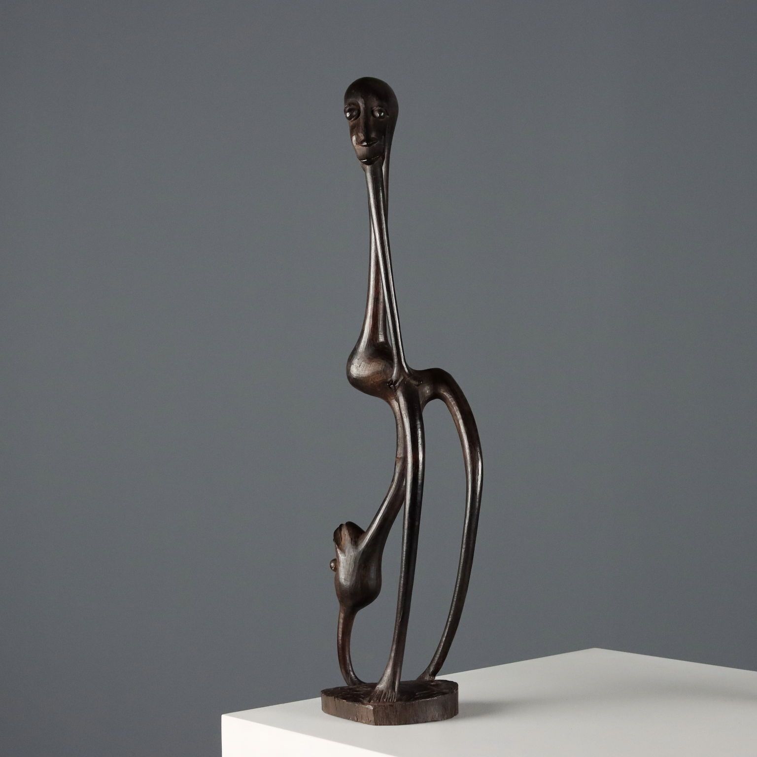 Scultura In Legno Arte Del Mozambico