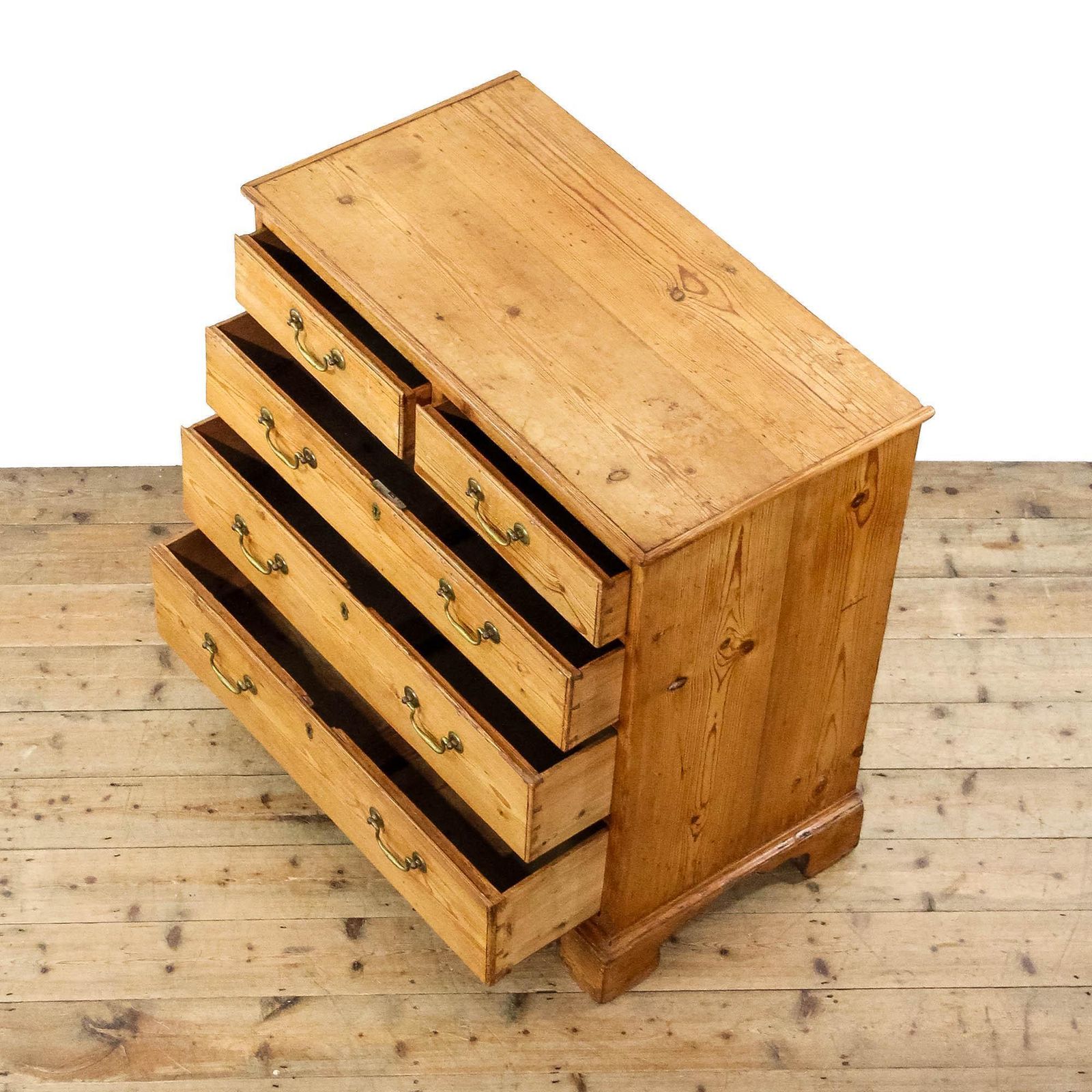 Antique 19th Century Pine Chest Of Drawers | Antique Storage | Pine Drawers | Bedroom Furniture | Pine Furniture photo 695.0