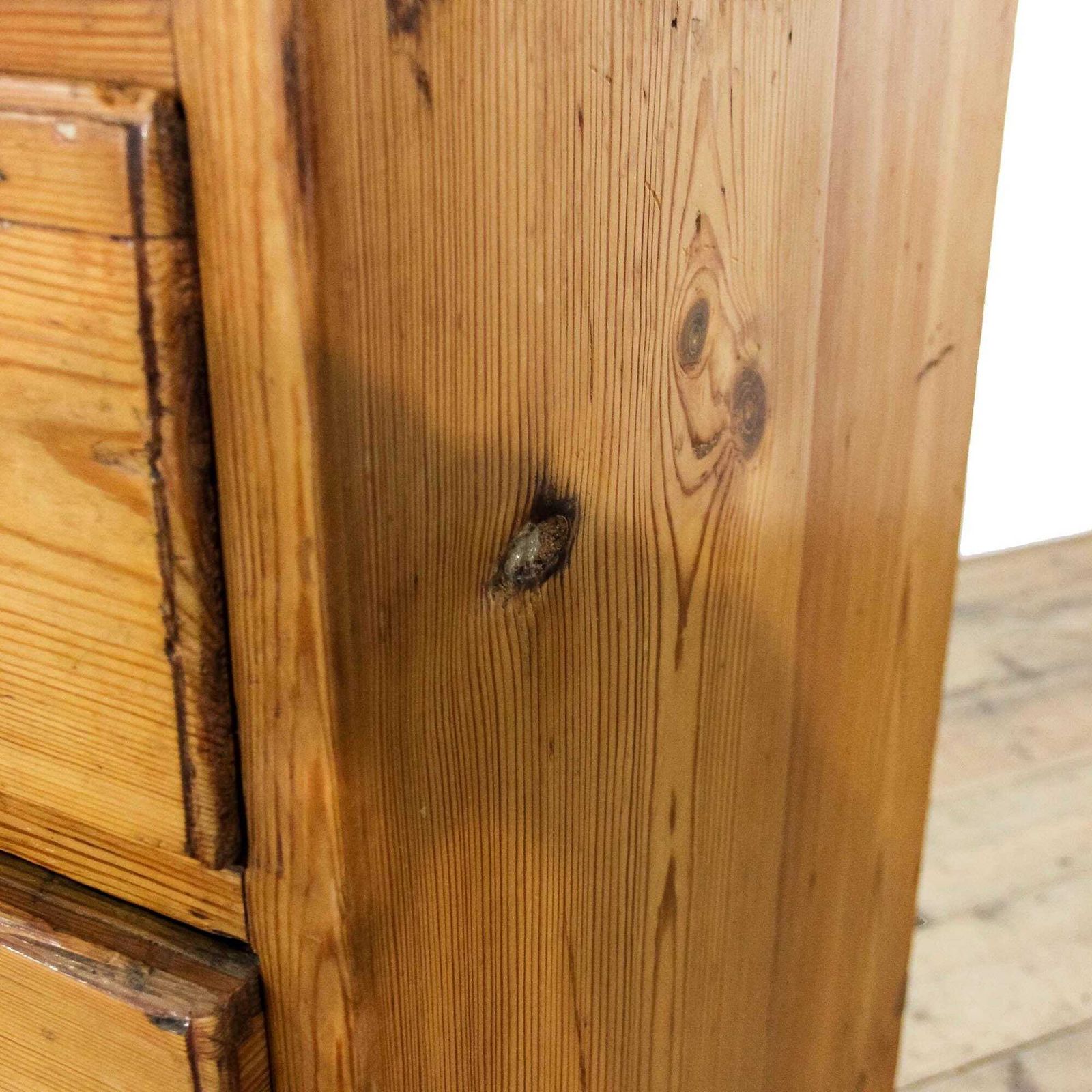 Antique 19th Century Pine Chest Of Drawers | Antique Storage | Pine Drawers | Bedroom Furniture | Pine Furniture photo vinterior
