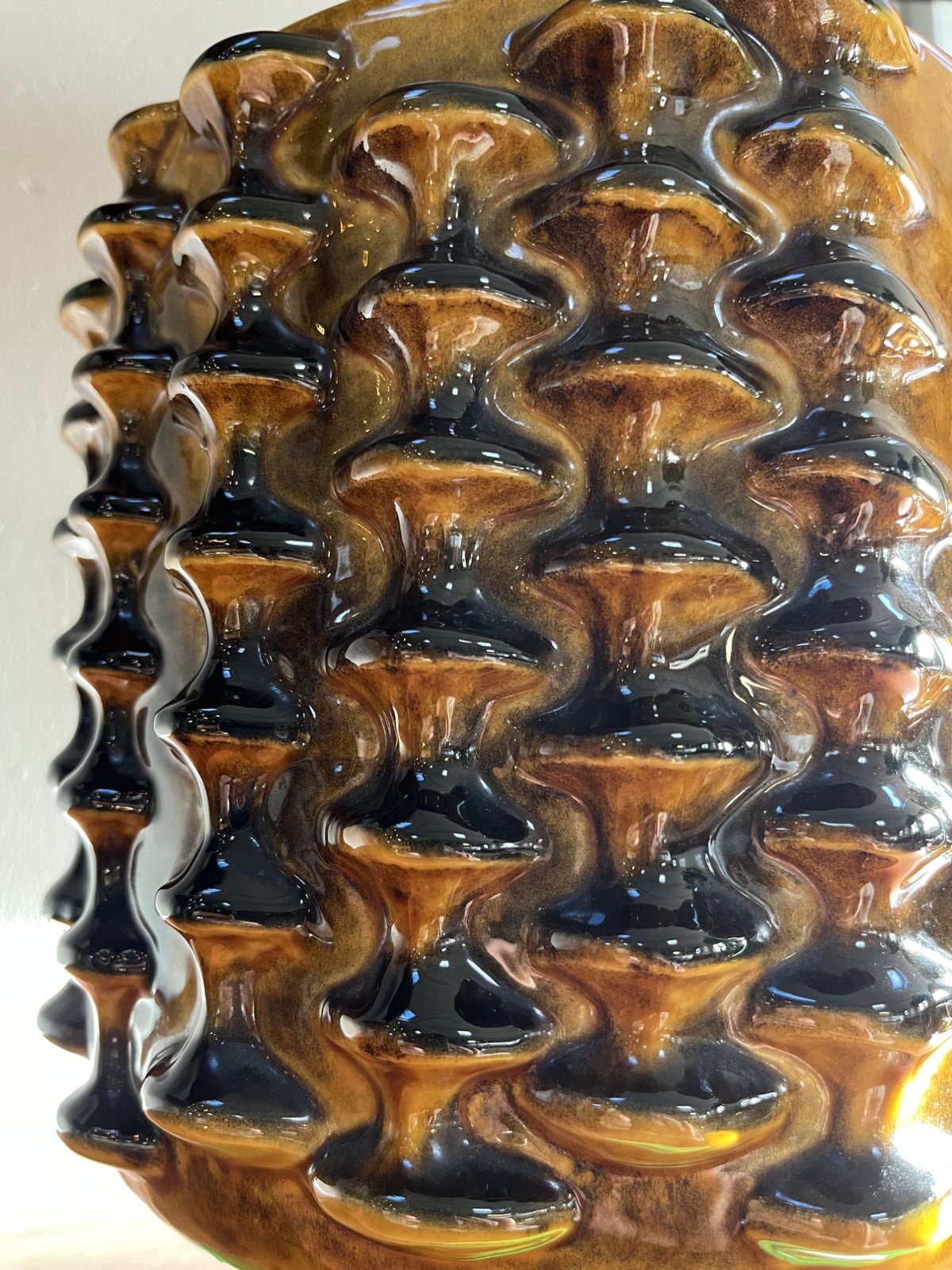 595.0 Large Beehive Vase 7641 40 Dieter Peter Carstens West German Studio Pottery 1970s photo