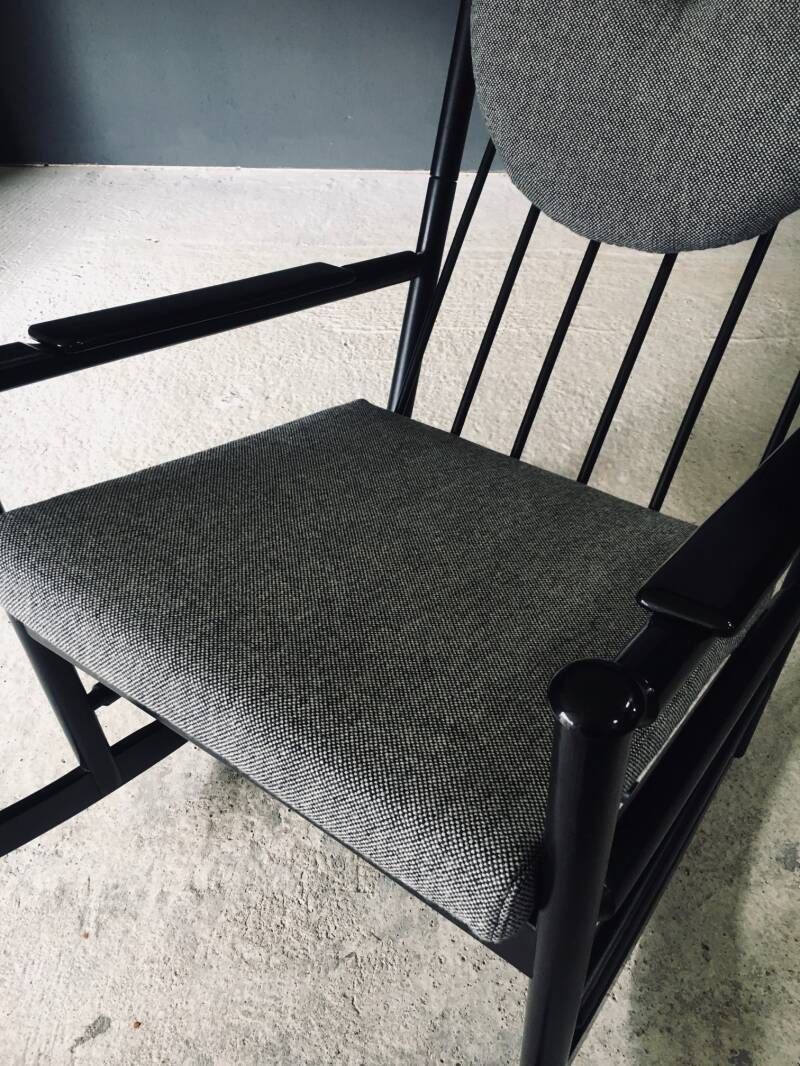 Meubels Mid Century Modern Scandinavische Design Schommelstoel, Zweden, Jaren 1960 photo