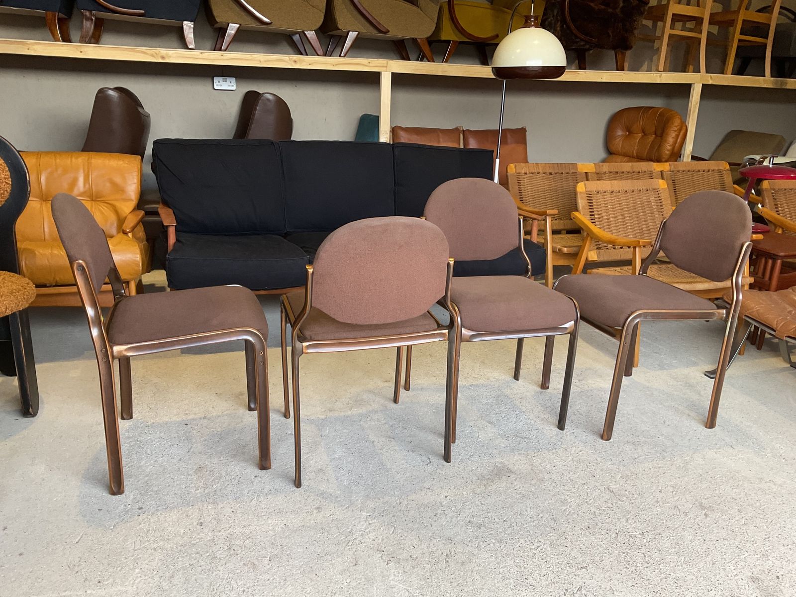 Rudolf Szedleczky Chairs Created For The Hilton Hotel Of Budapest Art Deco Style photo for sale
