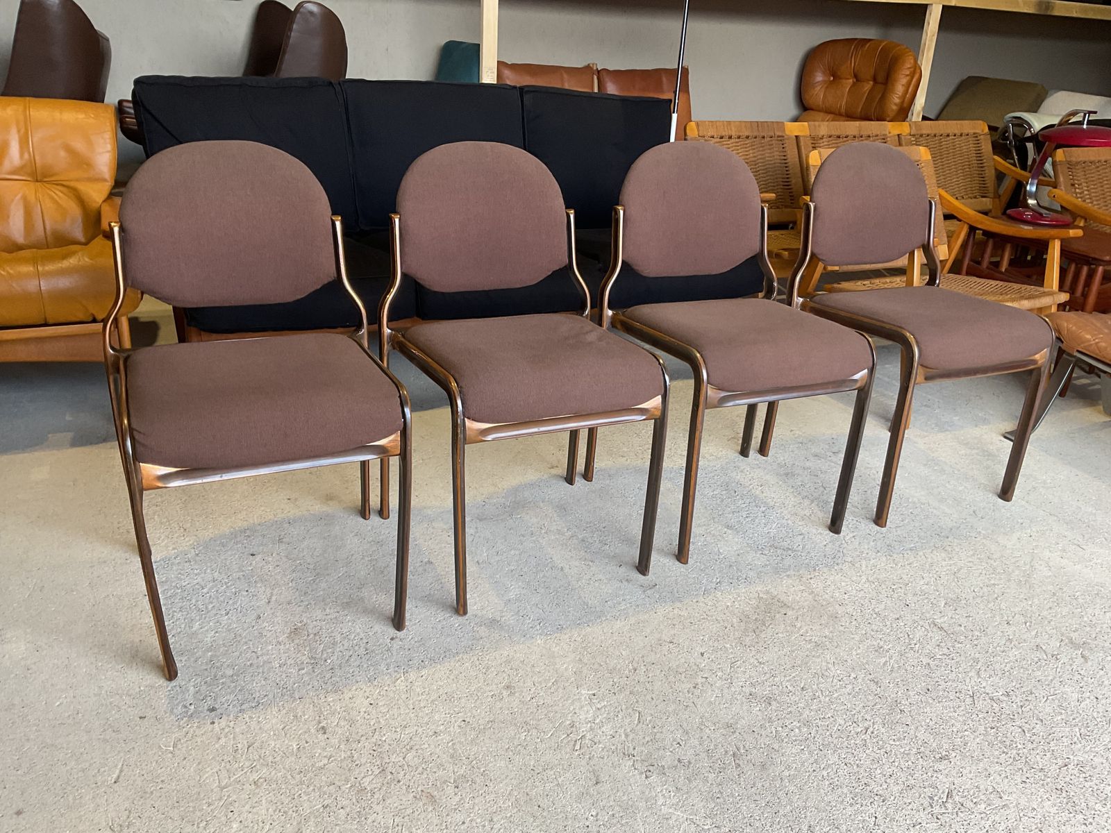 Rudolf Szedleczky Chairs Created For The Hilton Hotel Of Budapest Art Deco Style photo 2585.0