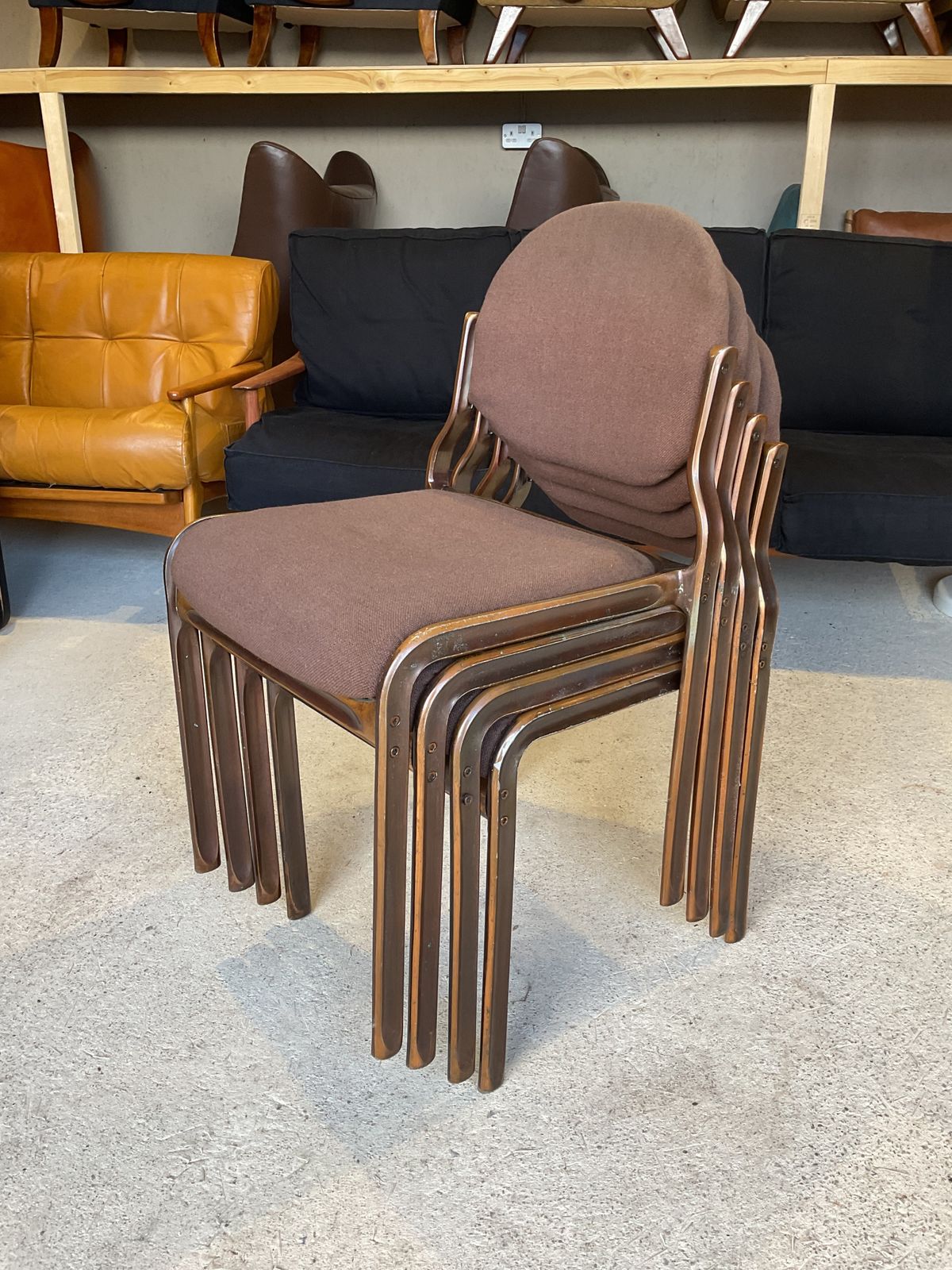 Rudolf Szedleczky Chairs Created For The Hilton Hotel Of Budapest Art Deco Style photo buy