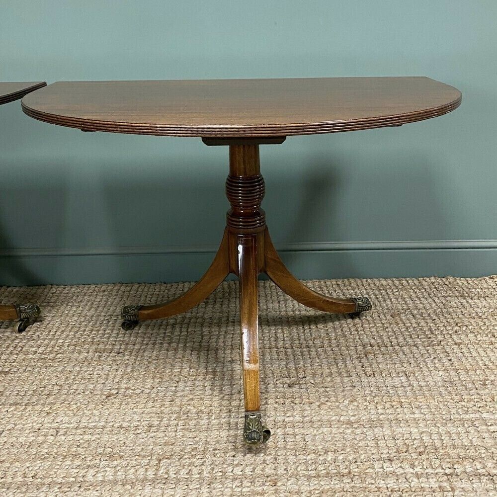 Antique Mahogany Pedestal Dining Table photo 695.0