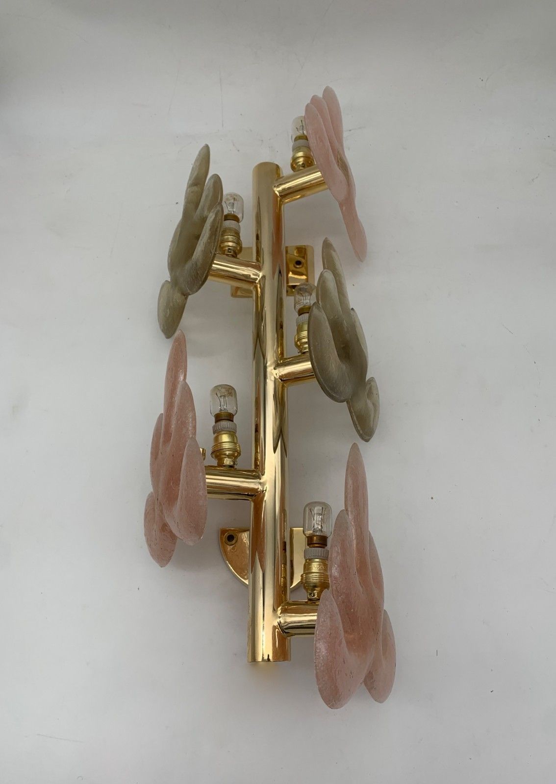 Wall Lamp, Pair Of Seguso Glasses Applique Art photo 10568.0