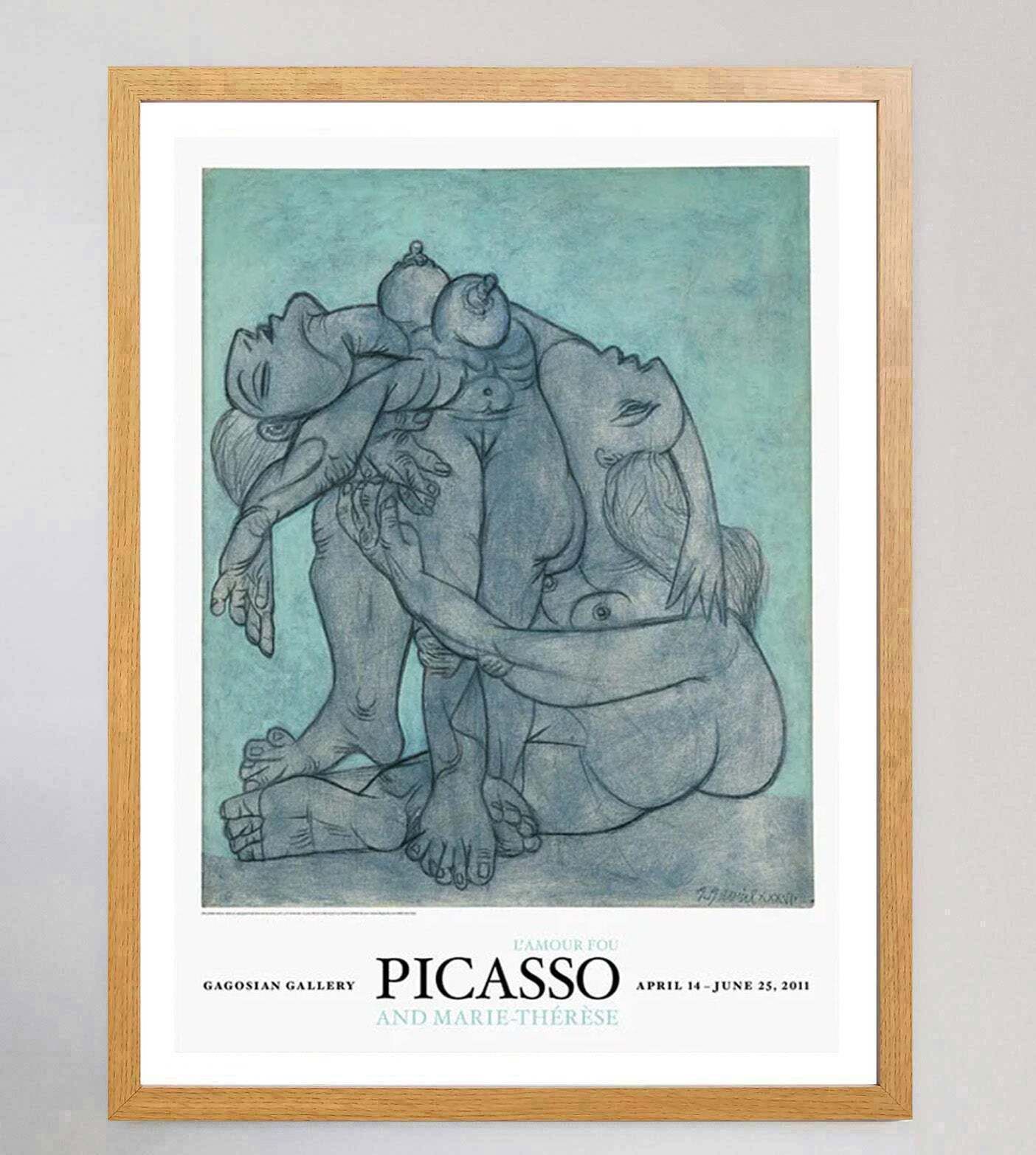 Pablo Picasso   Gagosian Gallery New York Original Vintage Poster photo Art