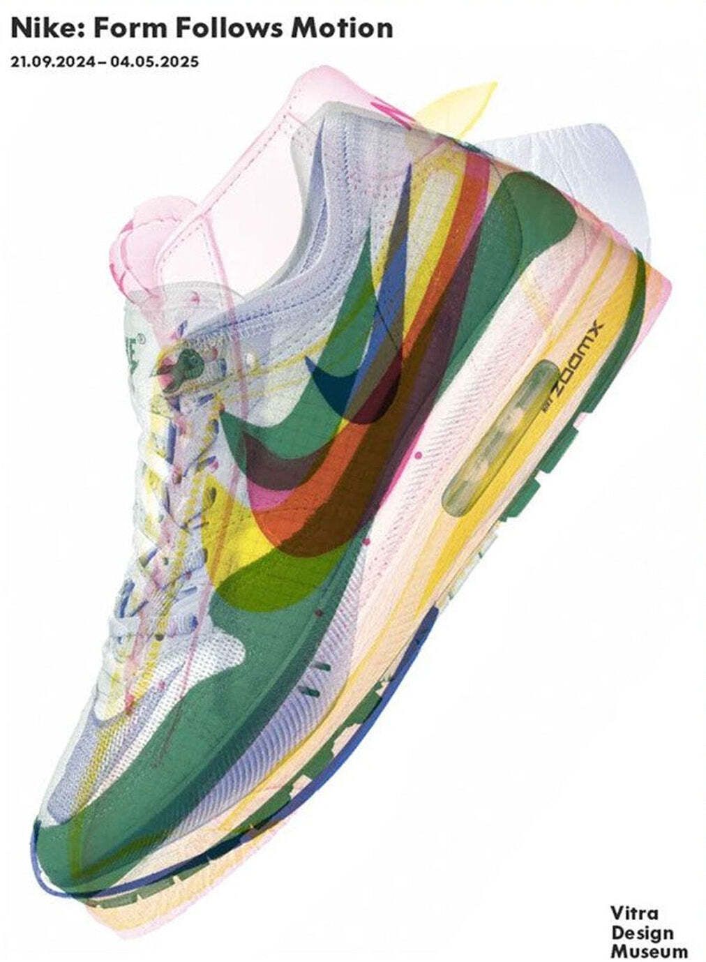 Nike   Form Follows Motion Original Vintage Poster