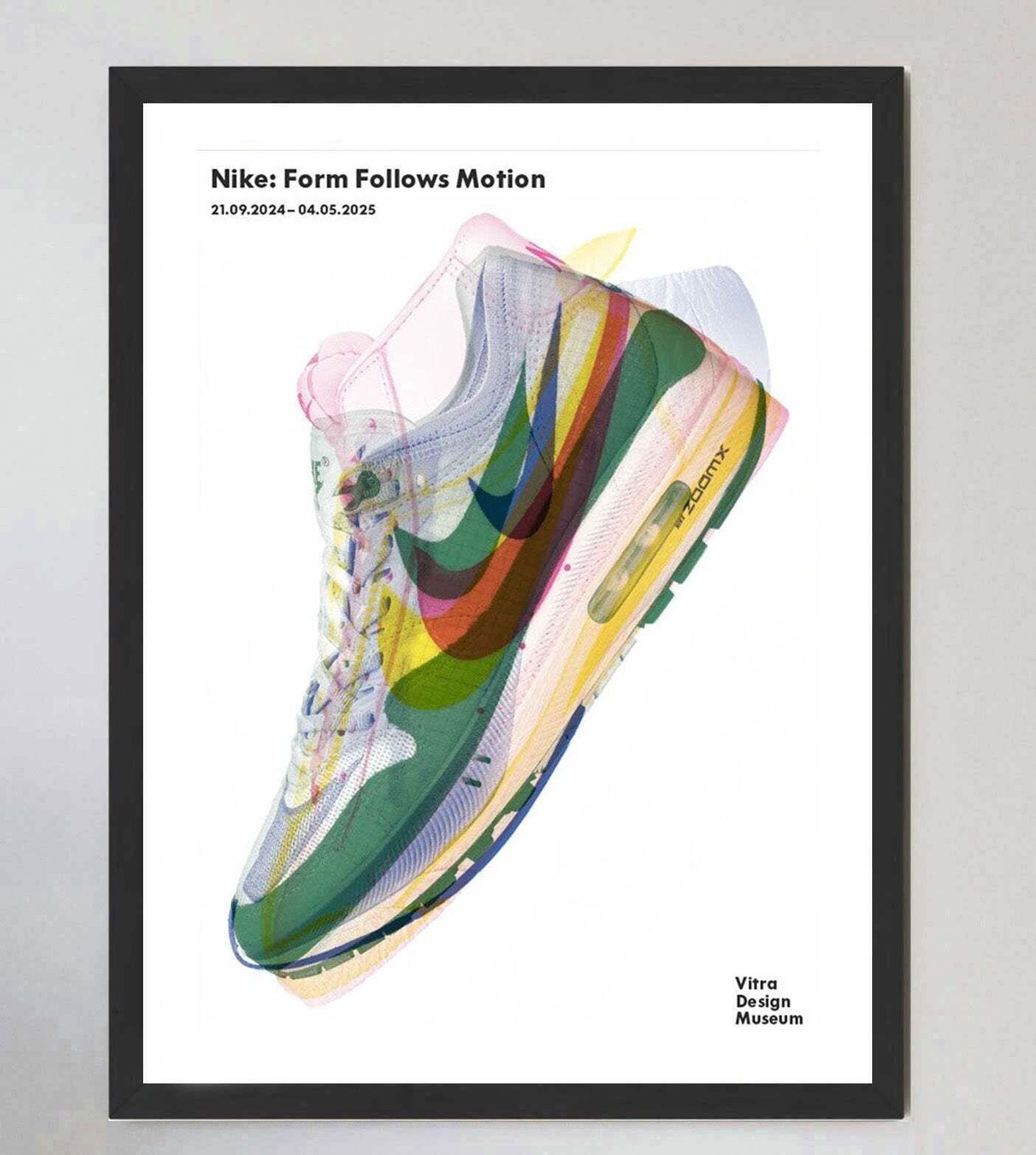 Nike   Form Follows Motion Original Vintage Poster photo furniture