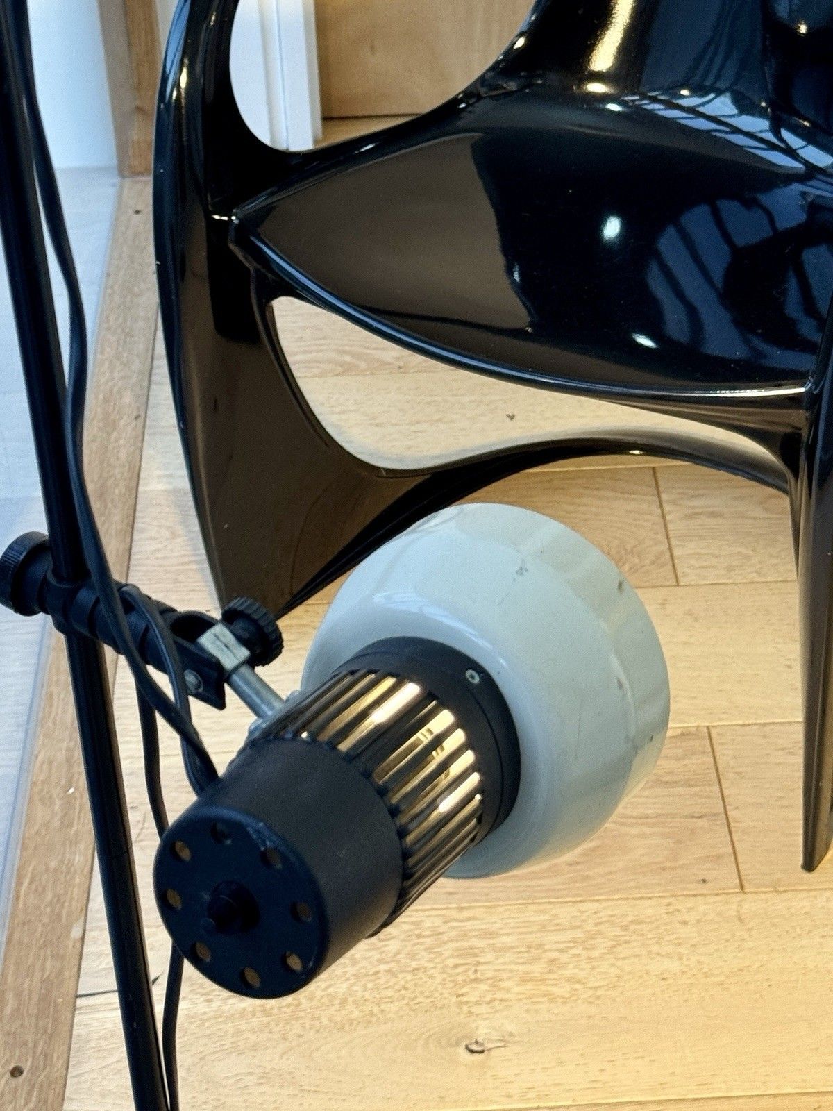 photo vinterior Vintage 1970s Prova Twin Spotlight Floor Lamp Made In Denmark
