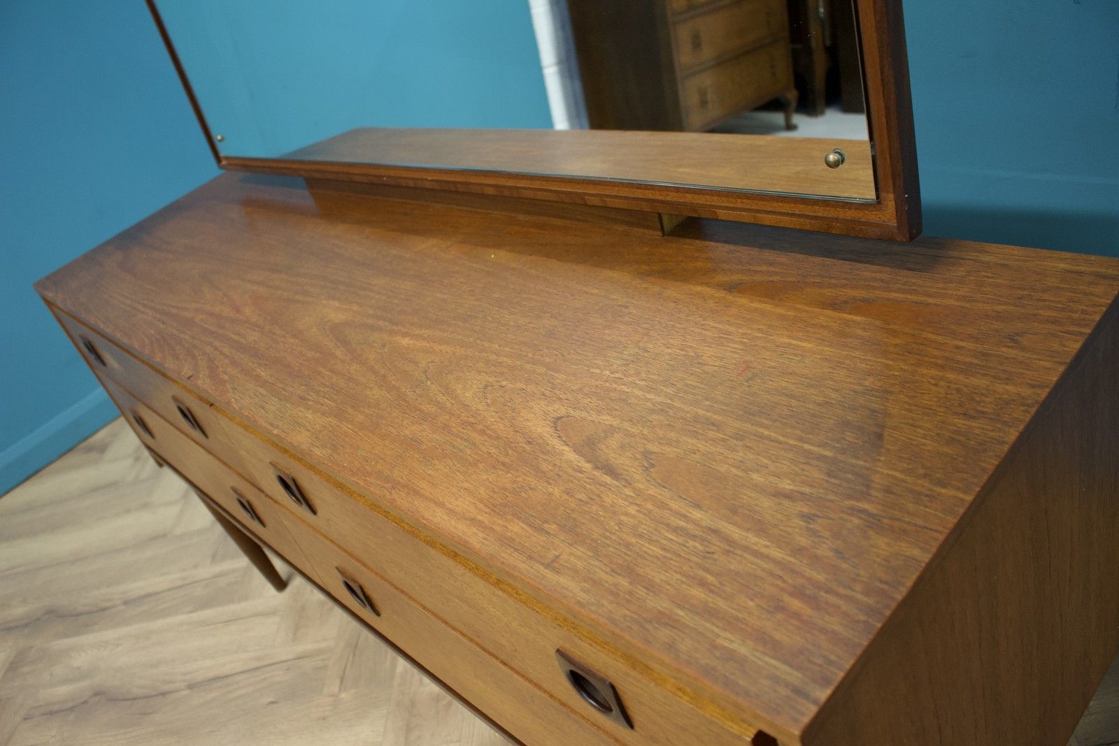 Mid Century Teak Dressing Table Chest From Wrighton, 1960s #1578 photo buy