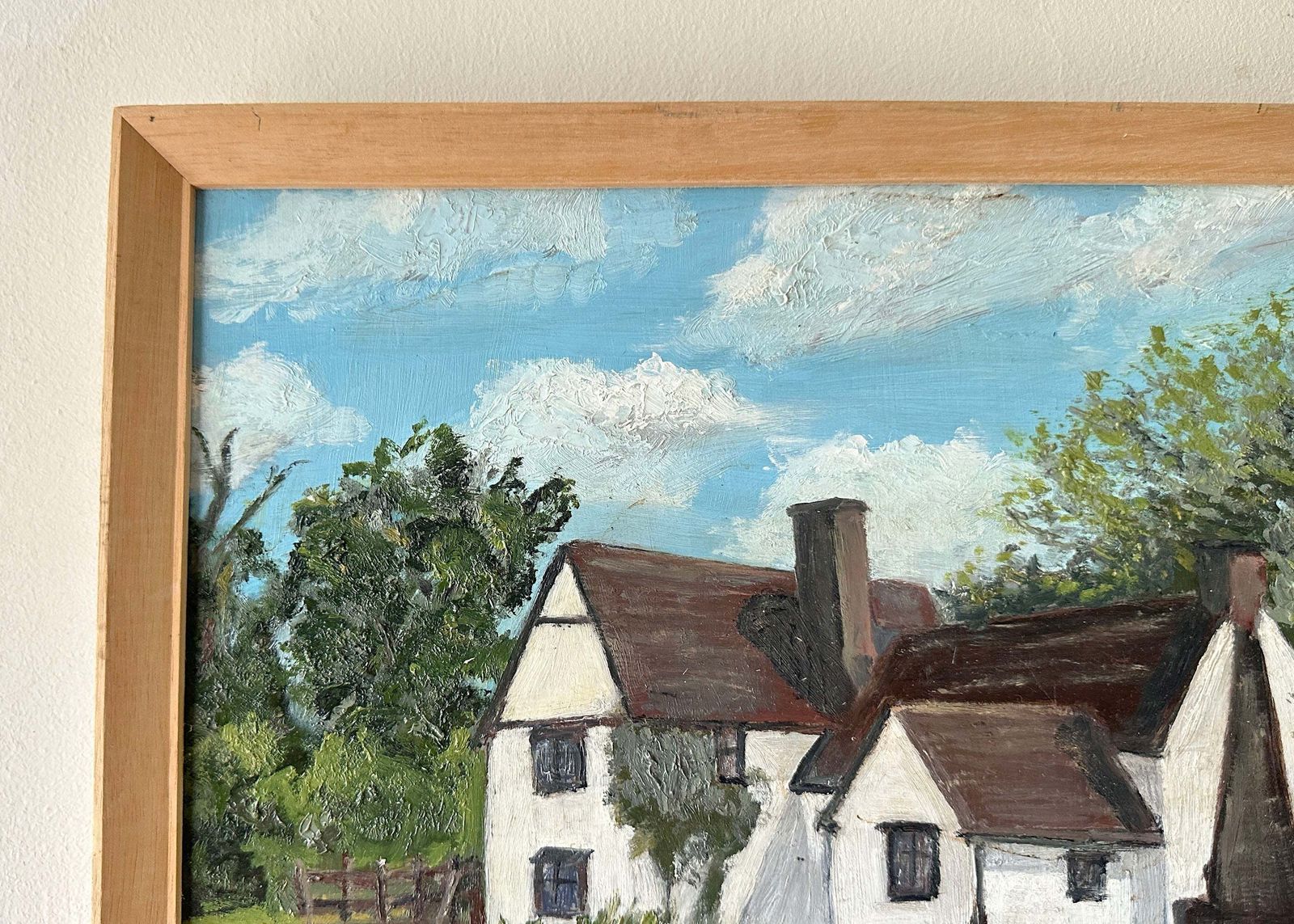 Willy Lott's Cottage Oil Painting photo furniture