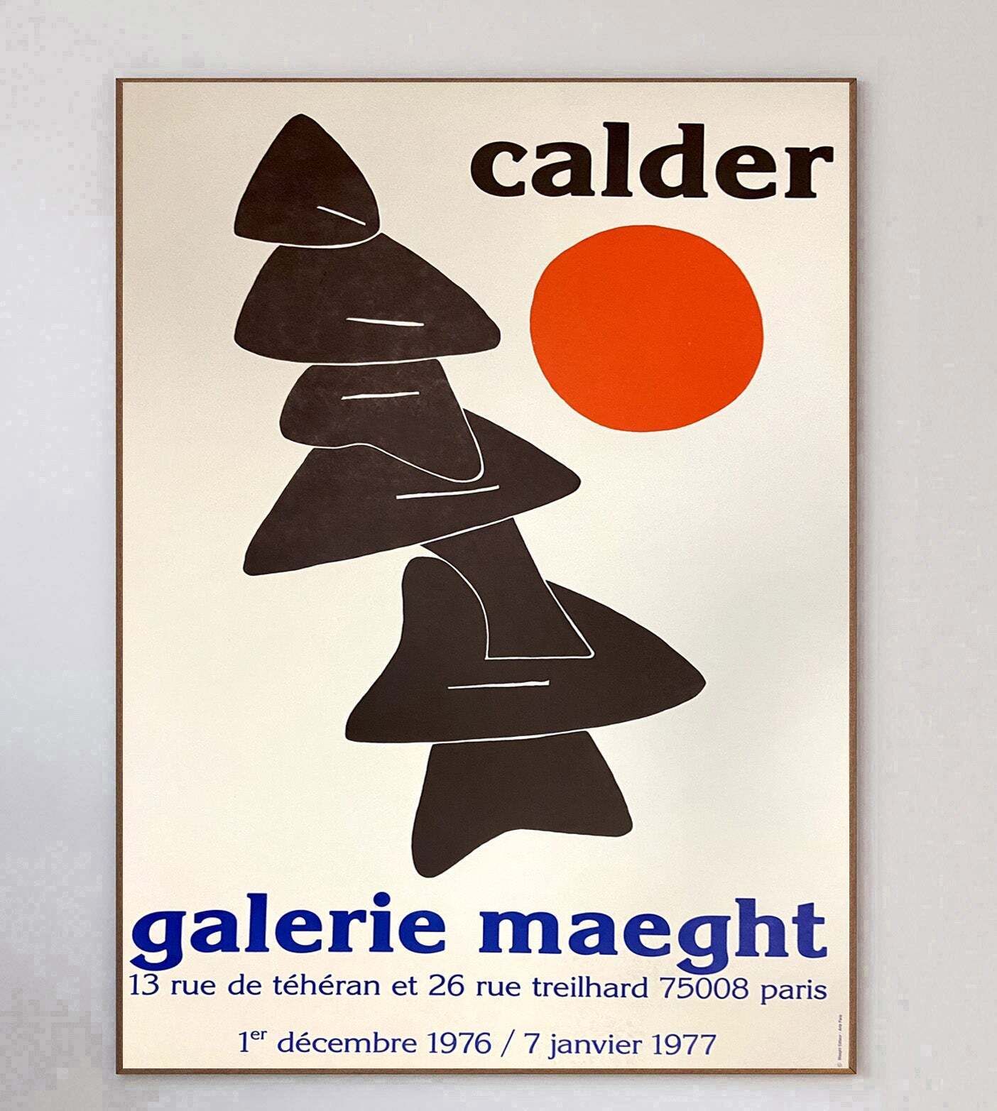 Alexander Calder   Galerie Maeght Original Vintage Poster photo 277.0