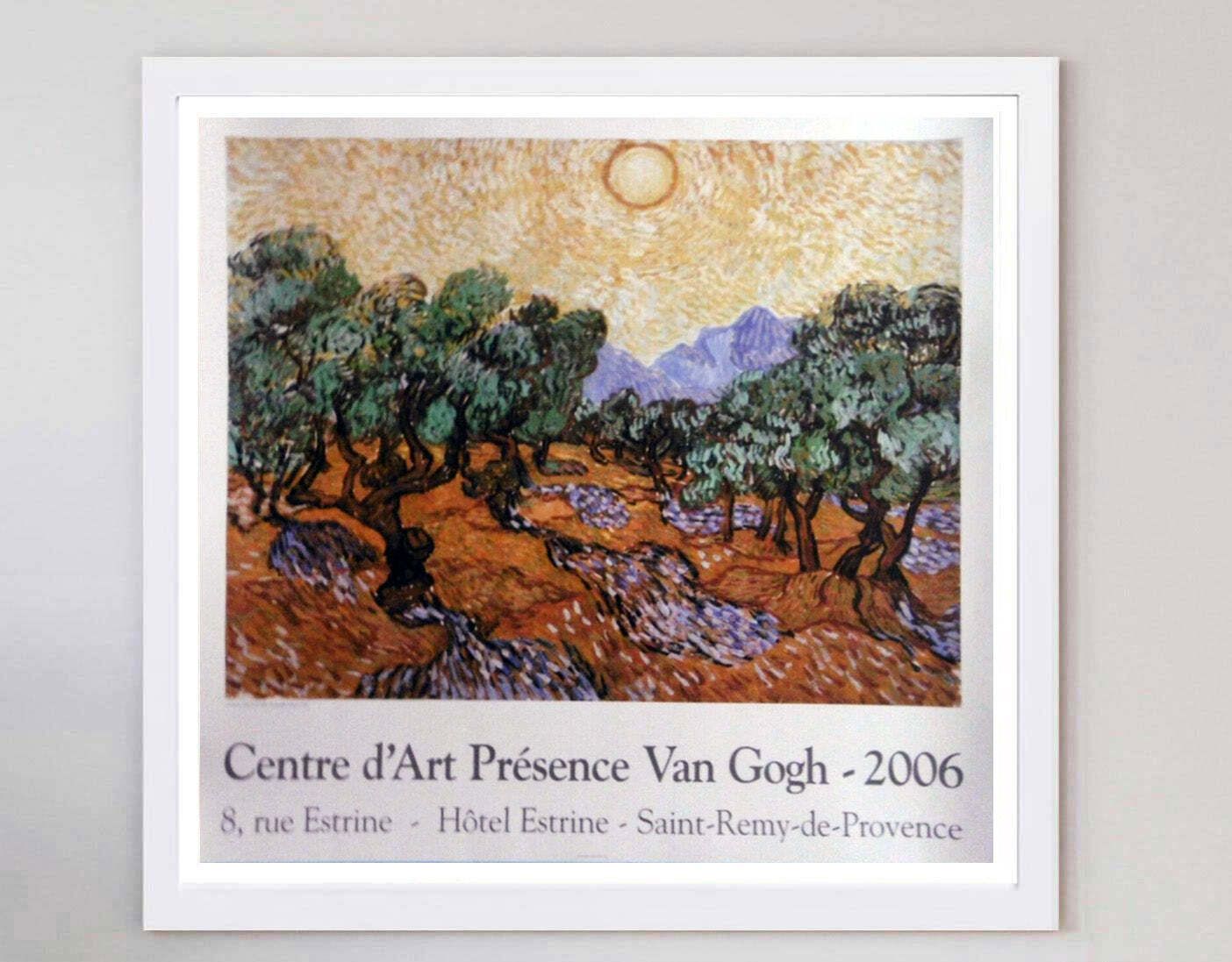 Vincent Van Gogh   Centre D'art Presence Saint Remy De Provence  Original Vintage Poster photo for sale