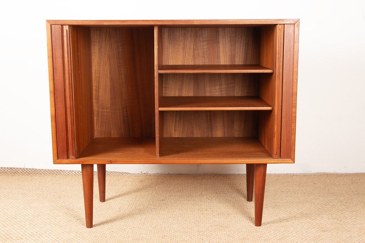 Small Danish Teak Sideboard Model 42 By Kai Kristiansen For Feldballes Mobelfabrik 1960. photo Furniture