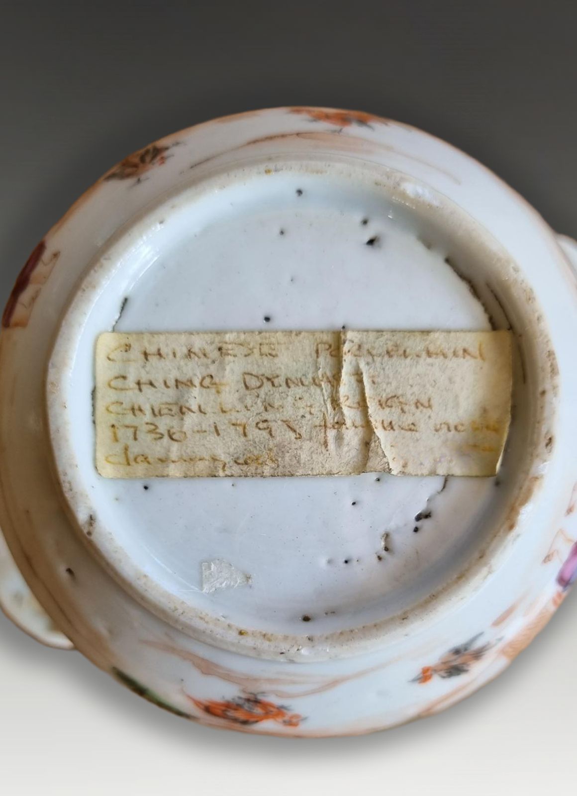 Chinese Yongzheng Period Enamel Painted Bowl  Jesuit Priest Very Unusual & Rare photo 375.0