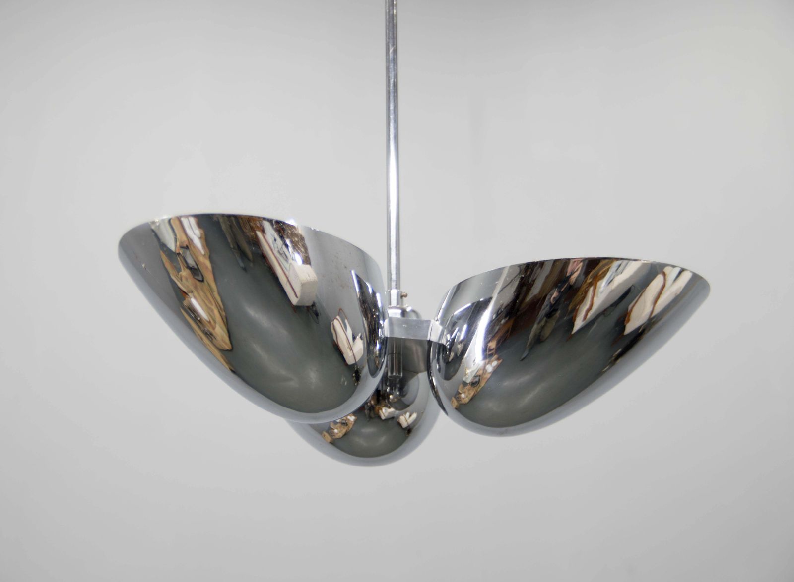 Rare Bauhaus Chandelier By Zukov , 1940s photo furniture