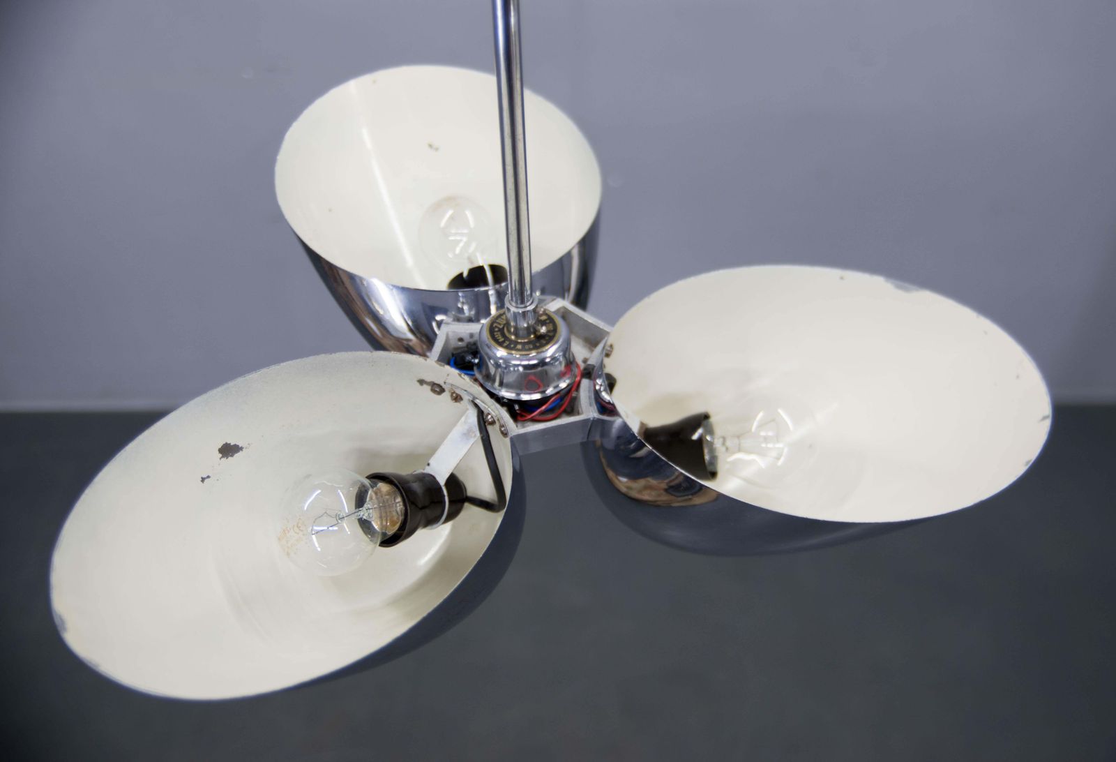 Rare Bauhaus Chandelier By Zukov , 1940s photo 1165.0