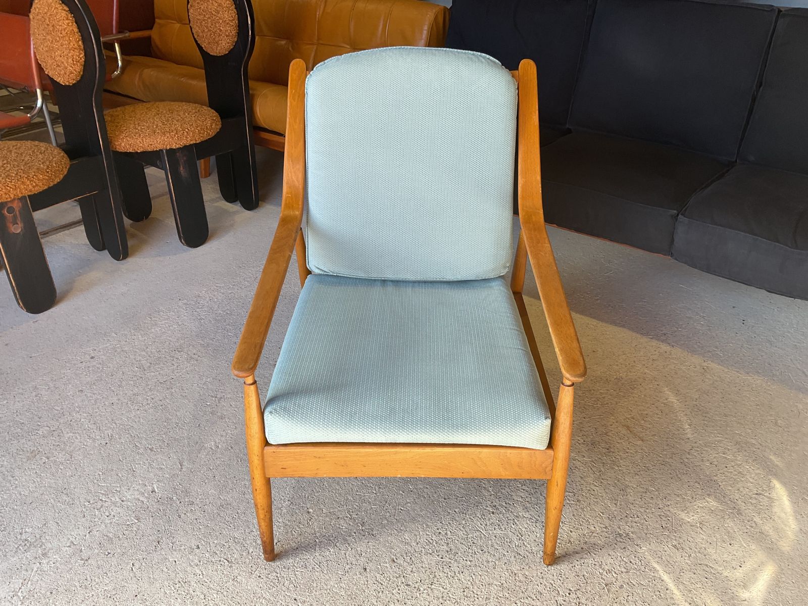 Scandart Danish Armchair In Mid  Century Style photo vinterior