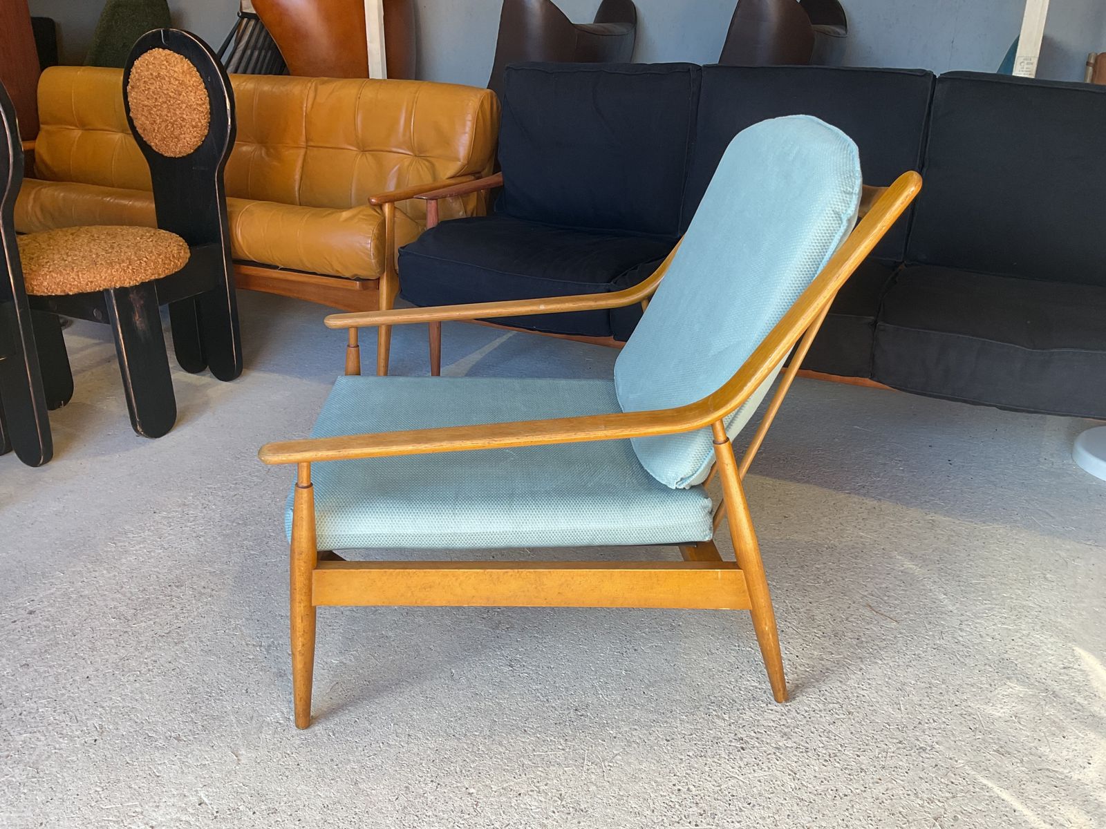 Scandart Danish Armchair In Mid  Century Style photo vintage