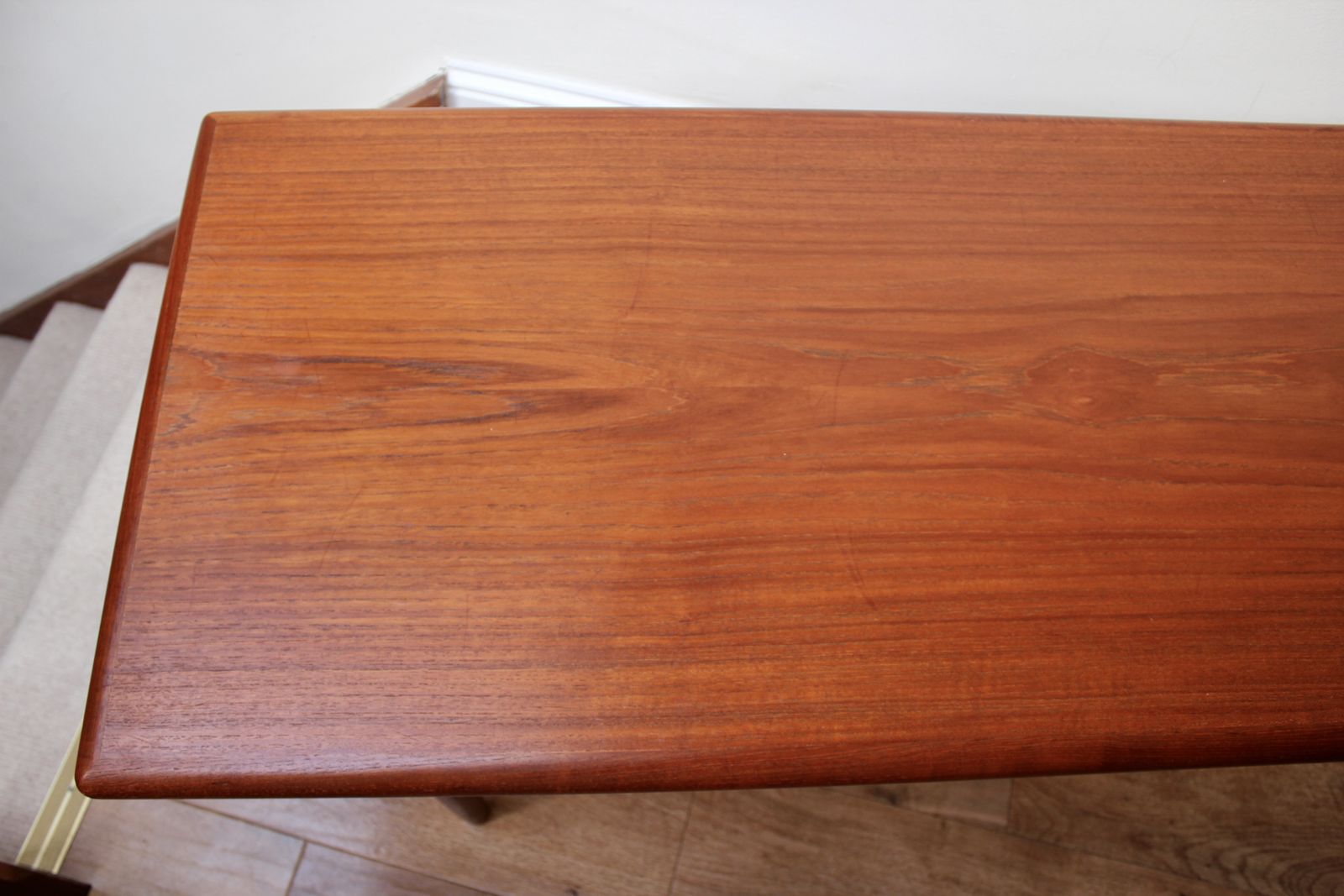 589.0 Mid Century Danish Teak Coffee Table By C. F. Christensen For Silkeborg photo